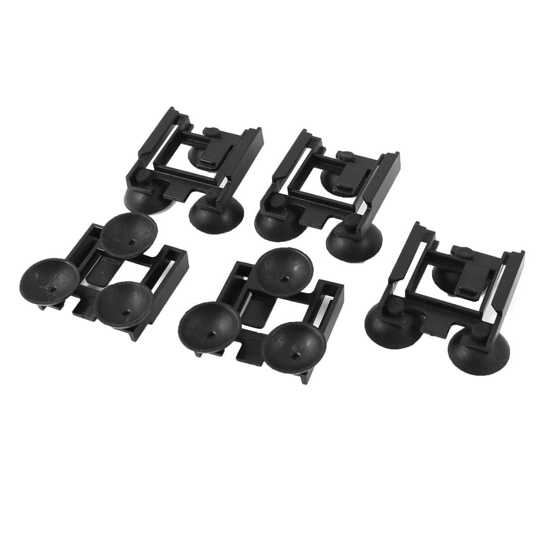 Qtqgoitem Square Bracket Fish Tank Internal Filter Suction Cup 5 Pcs Black (model: 3cc fba 528 26a 401)
