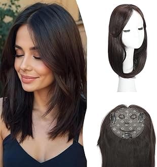 Hair Toppers for Women with Thinning Hair Toppers 360° 3D Topper Hair Pieces for Women Smiling Style Leads Fashion