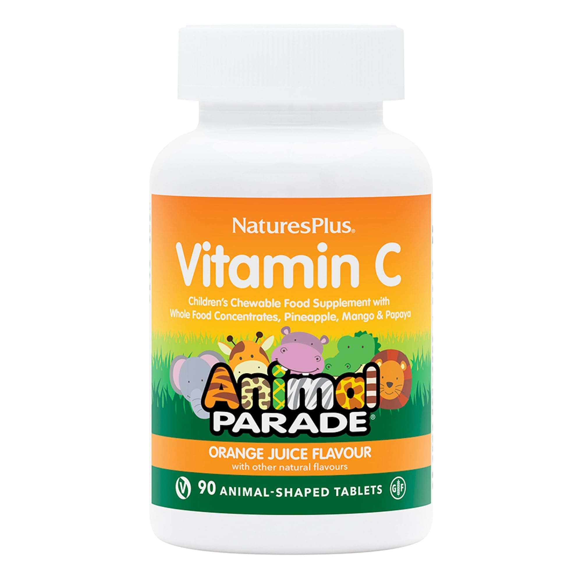 NaturesPlus Animal Parade Vitamin C