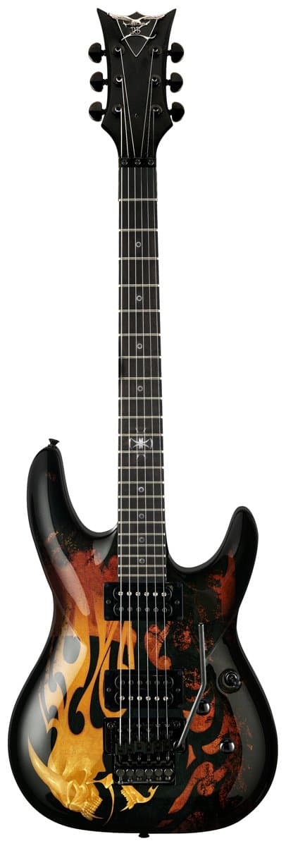DBZ Guitars Bare Bones Religion Series Electric Guitar, Devil