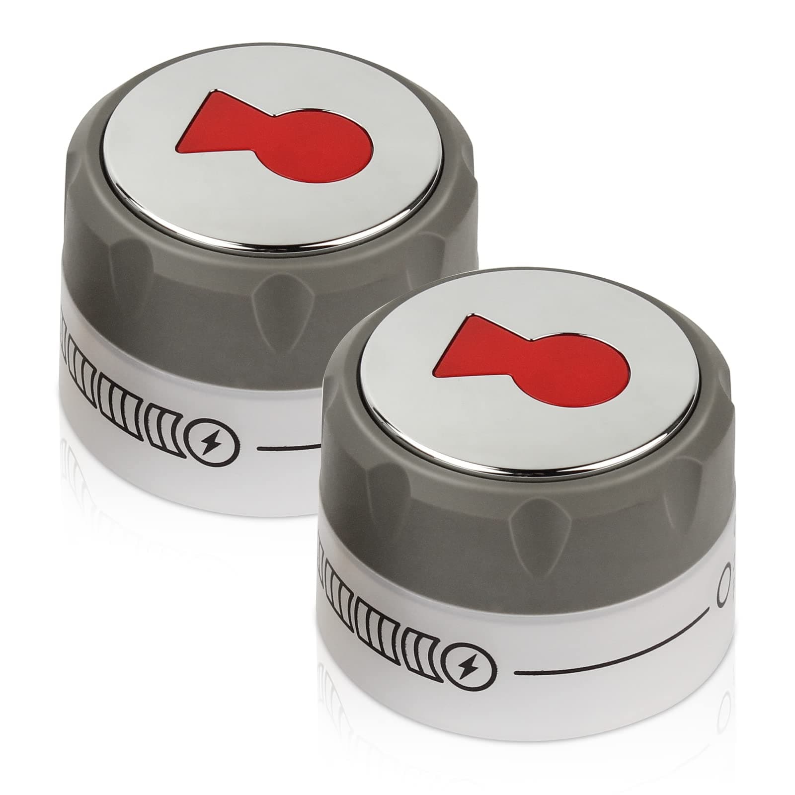 𝙐𝙥𝙜𝙧𝙖𝙙𝙚𝙙 91538 Lighted Control Knobs Replacements for Weber Summit Grill Knobs 400/600 Grills E-470, E-670, S-460, S-470, S-660, S-670,for Weber Grill Replacement Parts