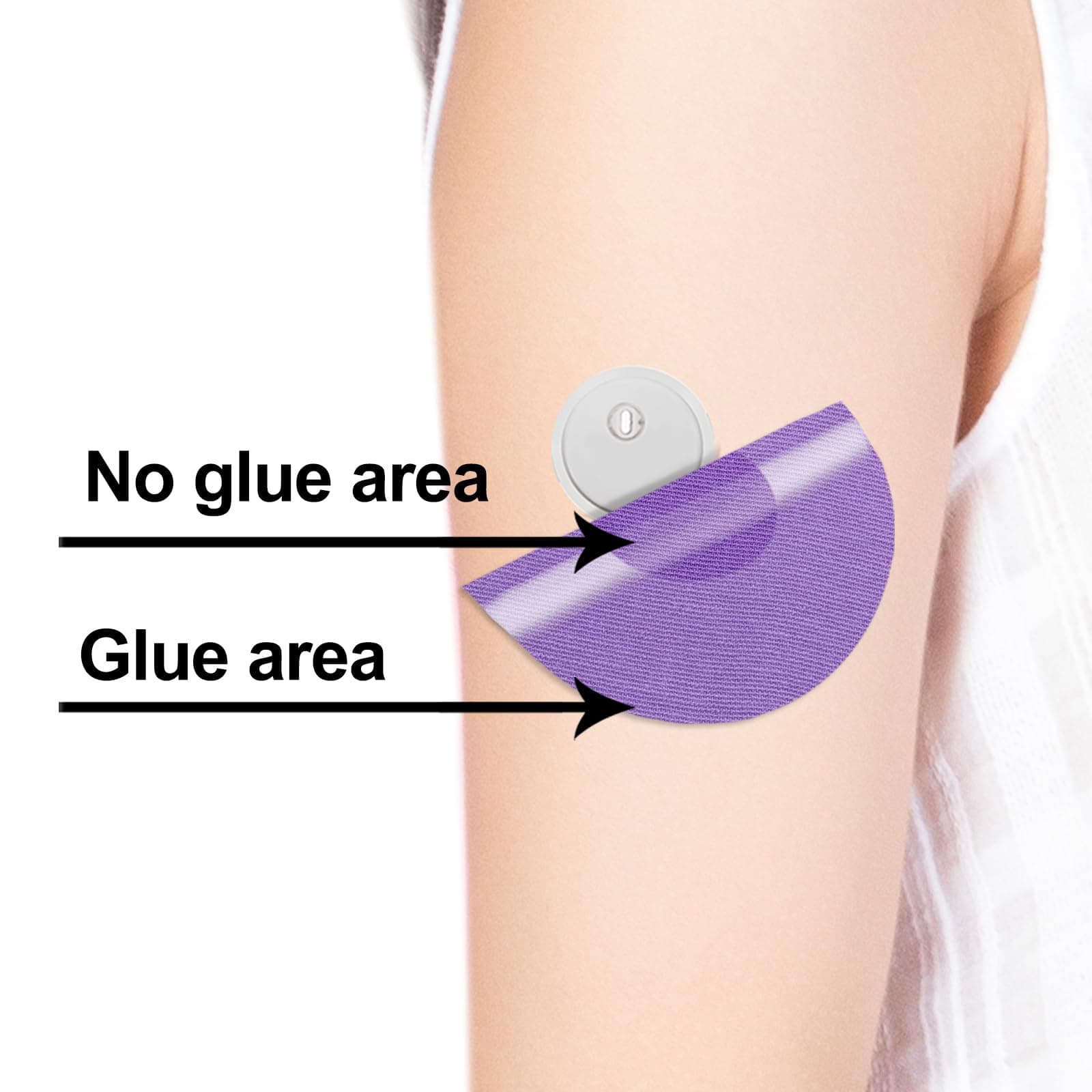 Adhesive Patches for Libre 3, 20Pack Waterproof Libre 3 Sensor Covers Flexbile CGM Tape Non-Glue Central Full Cover Hypoallergenic & Latex-Free 14 Days Long Stay, Sunset