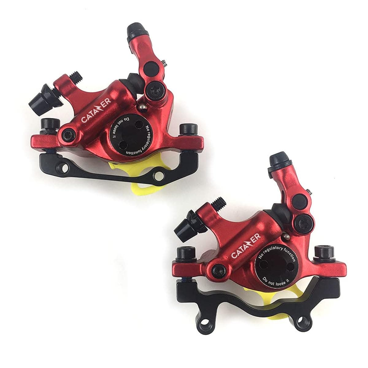 MTB Road XTECH HB-100 MTB Road Line Pulling Hydraulic Disc Brake Calipers Front & Rear Mountain Bike Disc Brake E-Bike Disc Brake Set