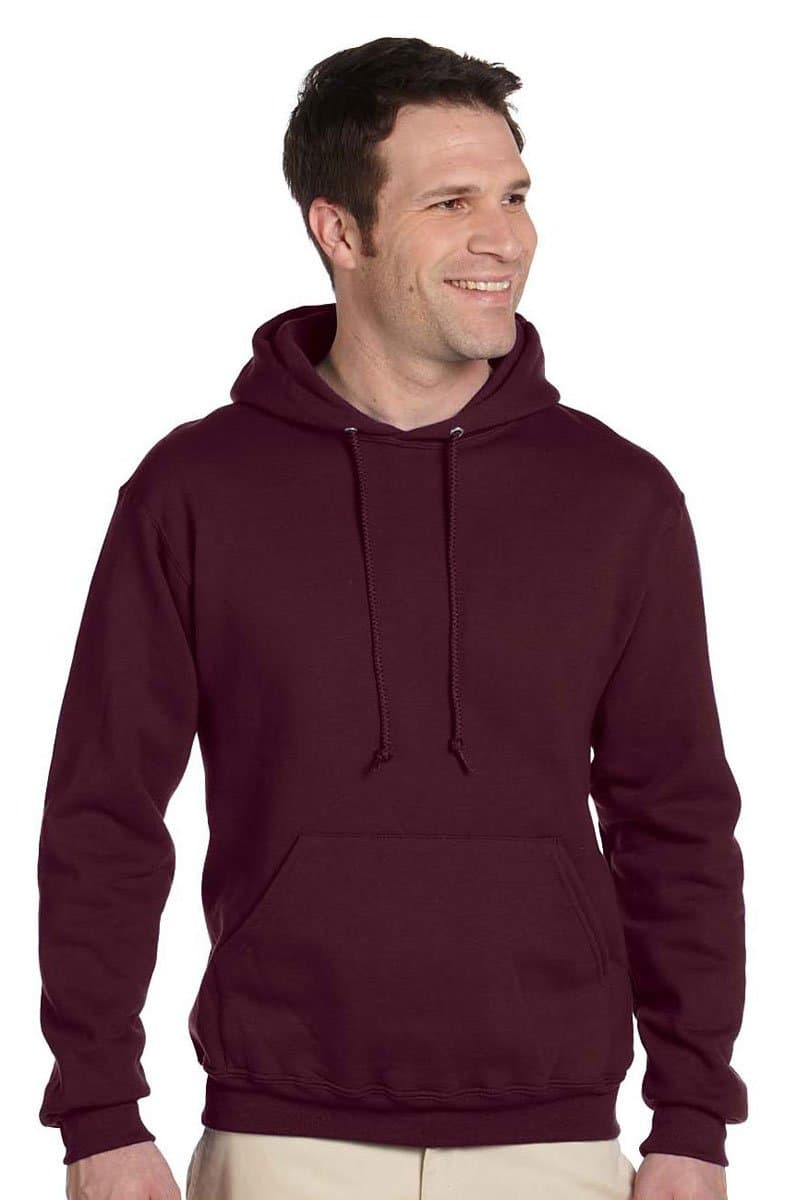 Jerzees Super Sweats - Pullover Hooded Sweatshirt. 4997M - X-Large - Black