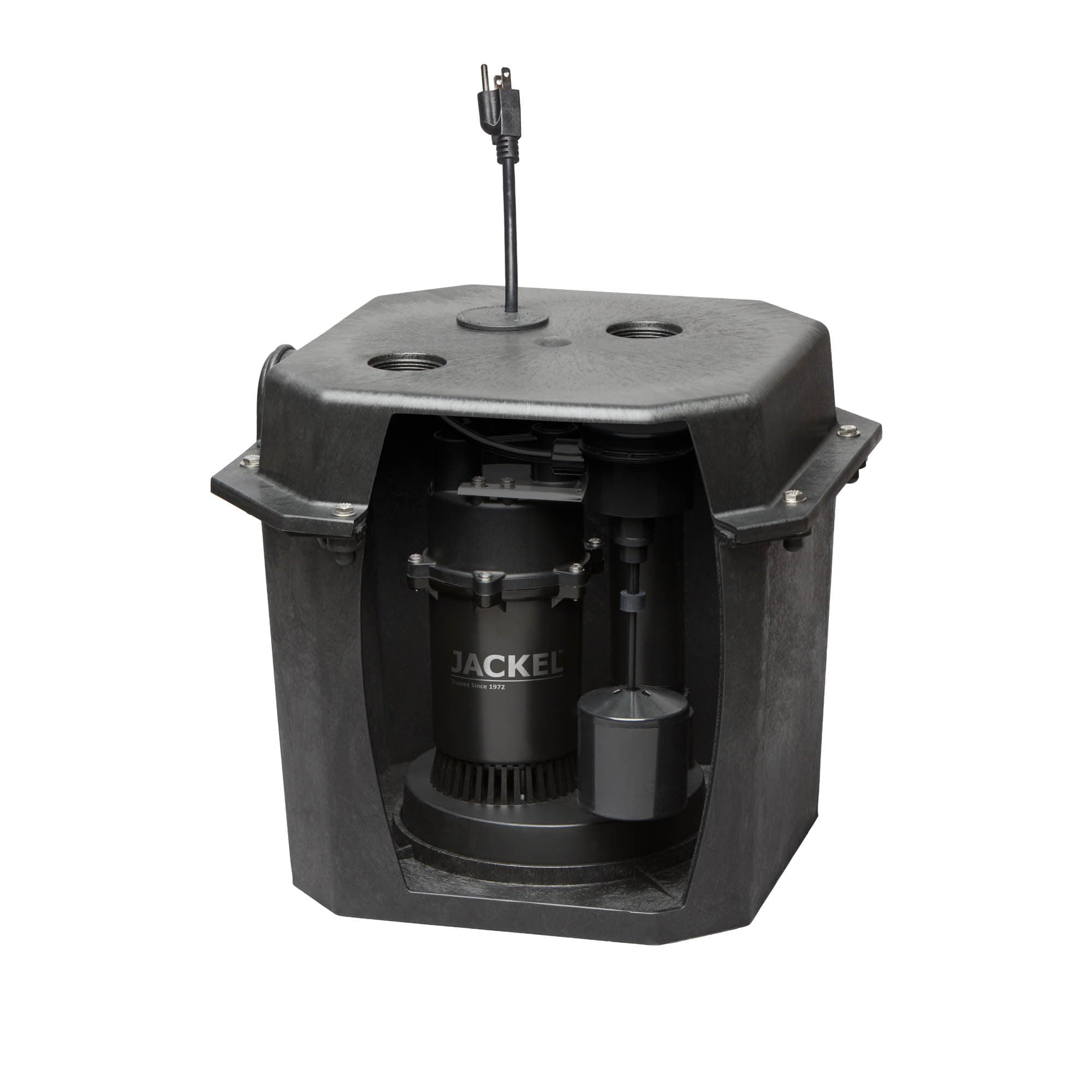 Pre-Plumbed Laundry/Sink Tray System with 1/4 HP Sump Pump