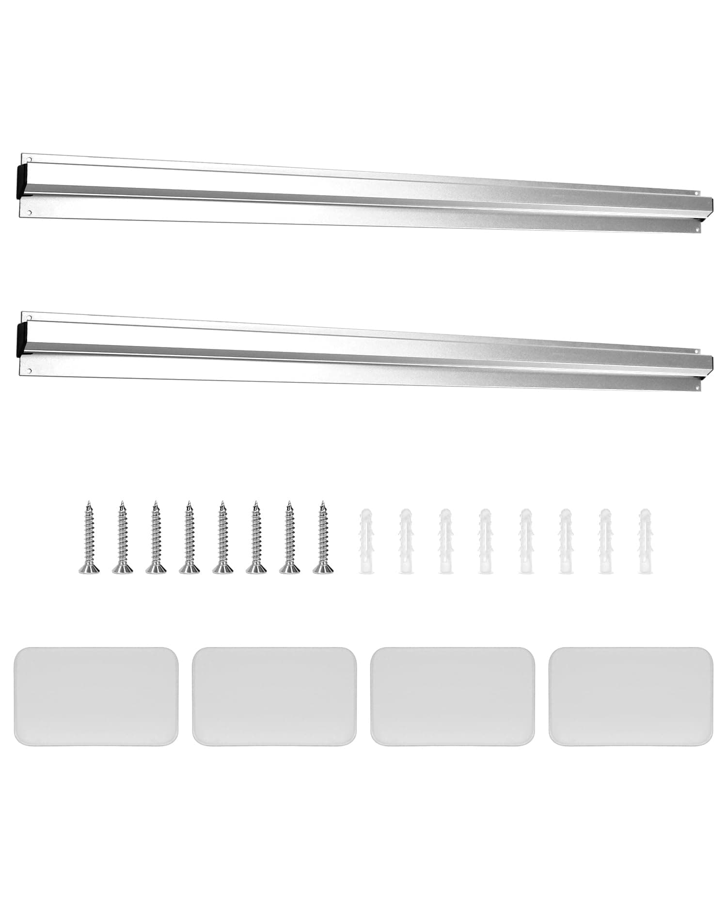 - QWORK 36" Ticket Holder for Restaurant, 2 Pack Aluminium Slide Check Rack Rail Rack Receipt Ticket Bill Clip for Restaurant Cafes Office Hotel