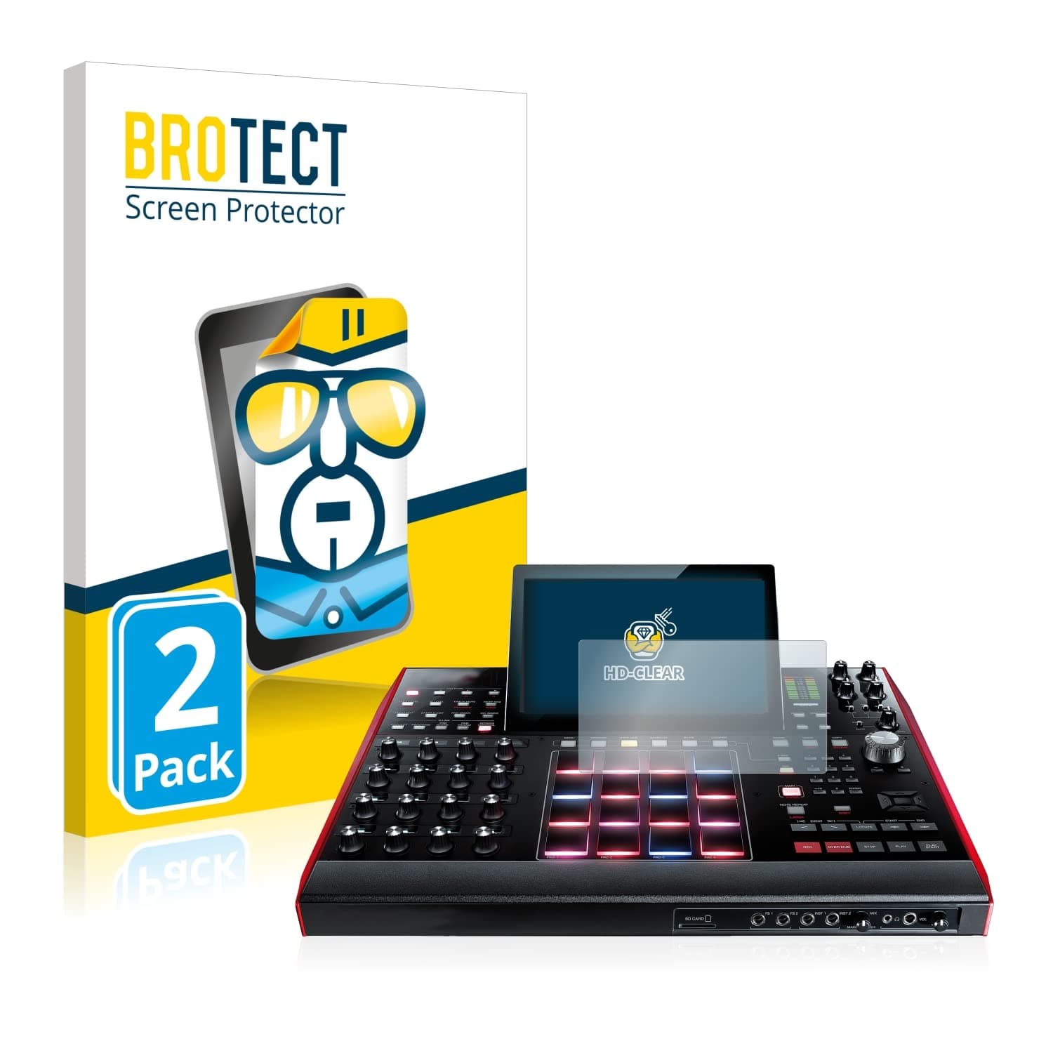 Screen Protector compatible with Akai MPC X 10.1" (2 Pack) - HD-Clear Protection Film