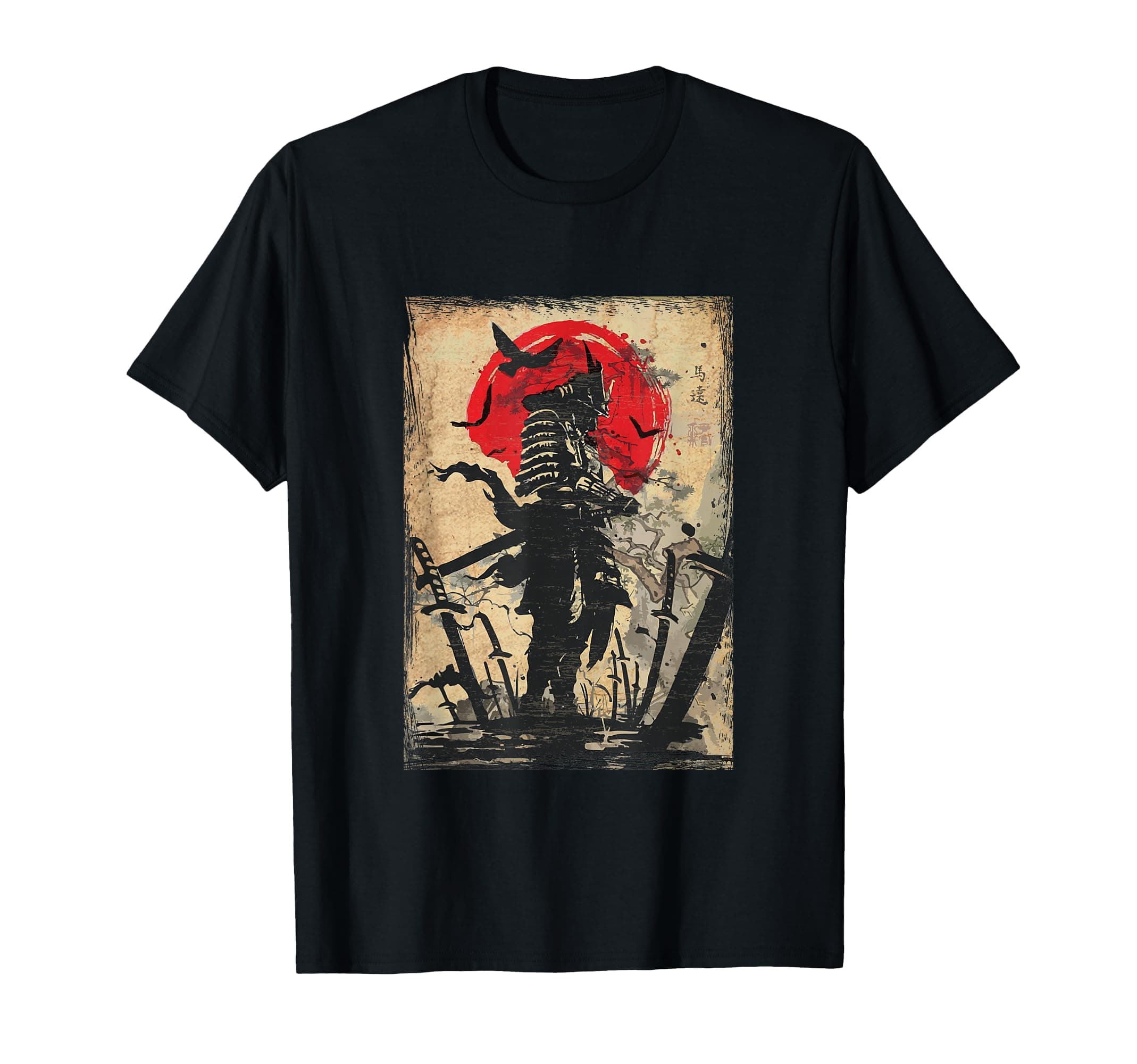 Samurai Warrior Bushido Code Japanese Swordsmen T-Shirt