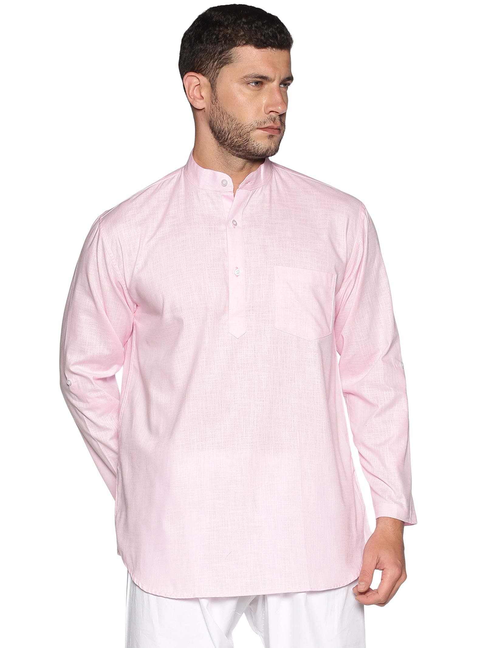 SETHUKRISHNA MENS KURTA - pink - XL