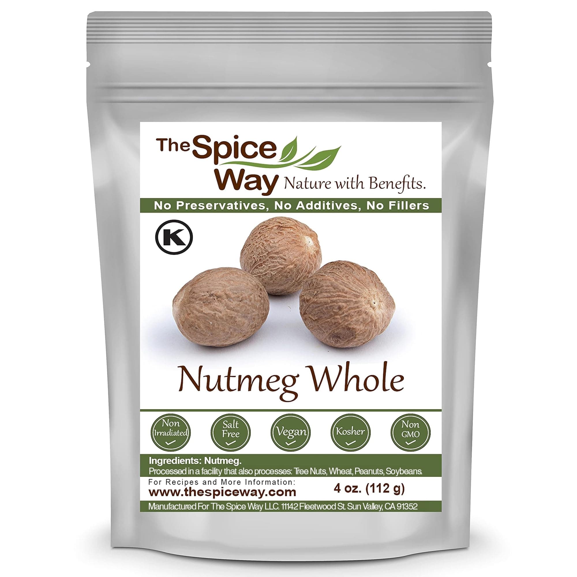Nutmeg Whole - (4 oz)