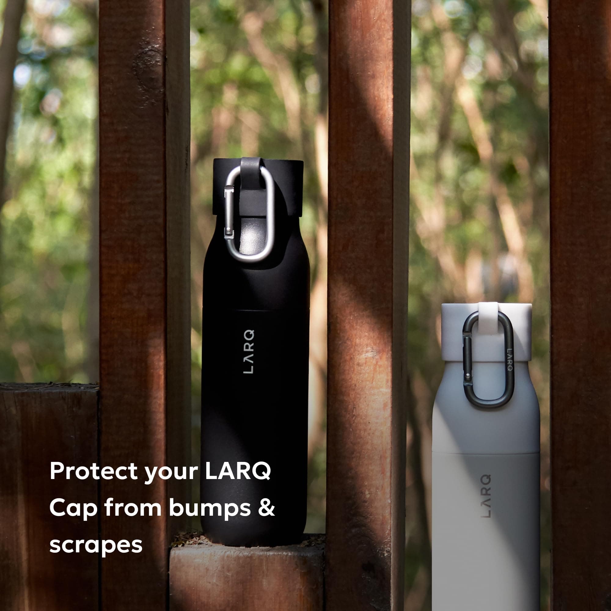 LARQ Active Loop - Bump Protector for Your Bottle Cap with Easy Carry Carabiner