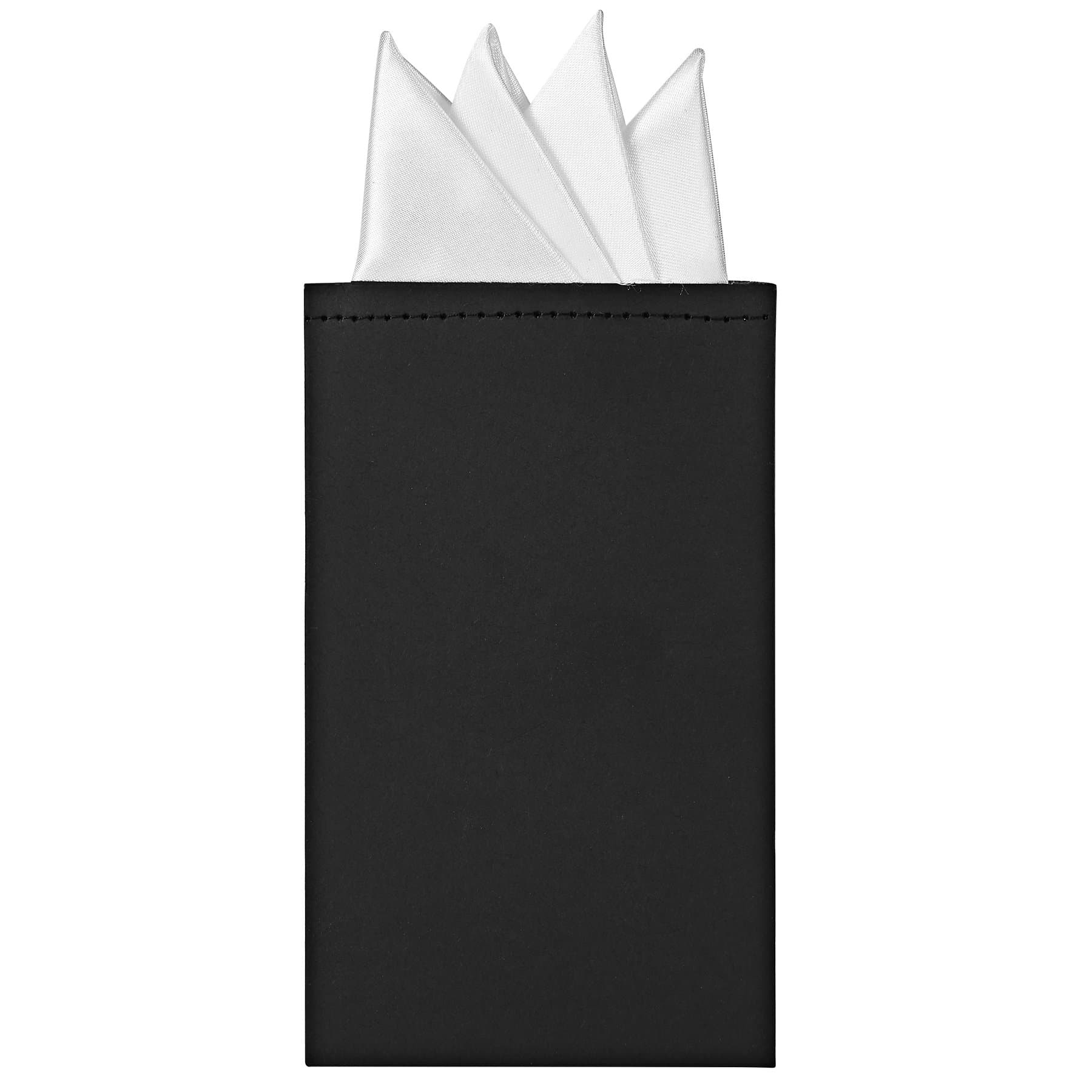 Prefolded Pocket Square, Men's Suit Handkerchief Keeper