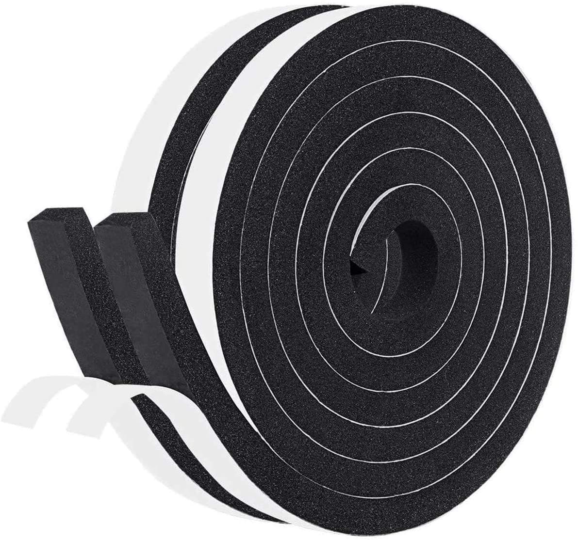 Compriband Foam Joint Sealing Tape, Compression Tape, Black