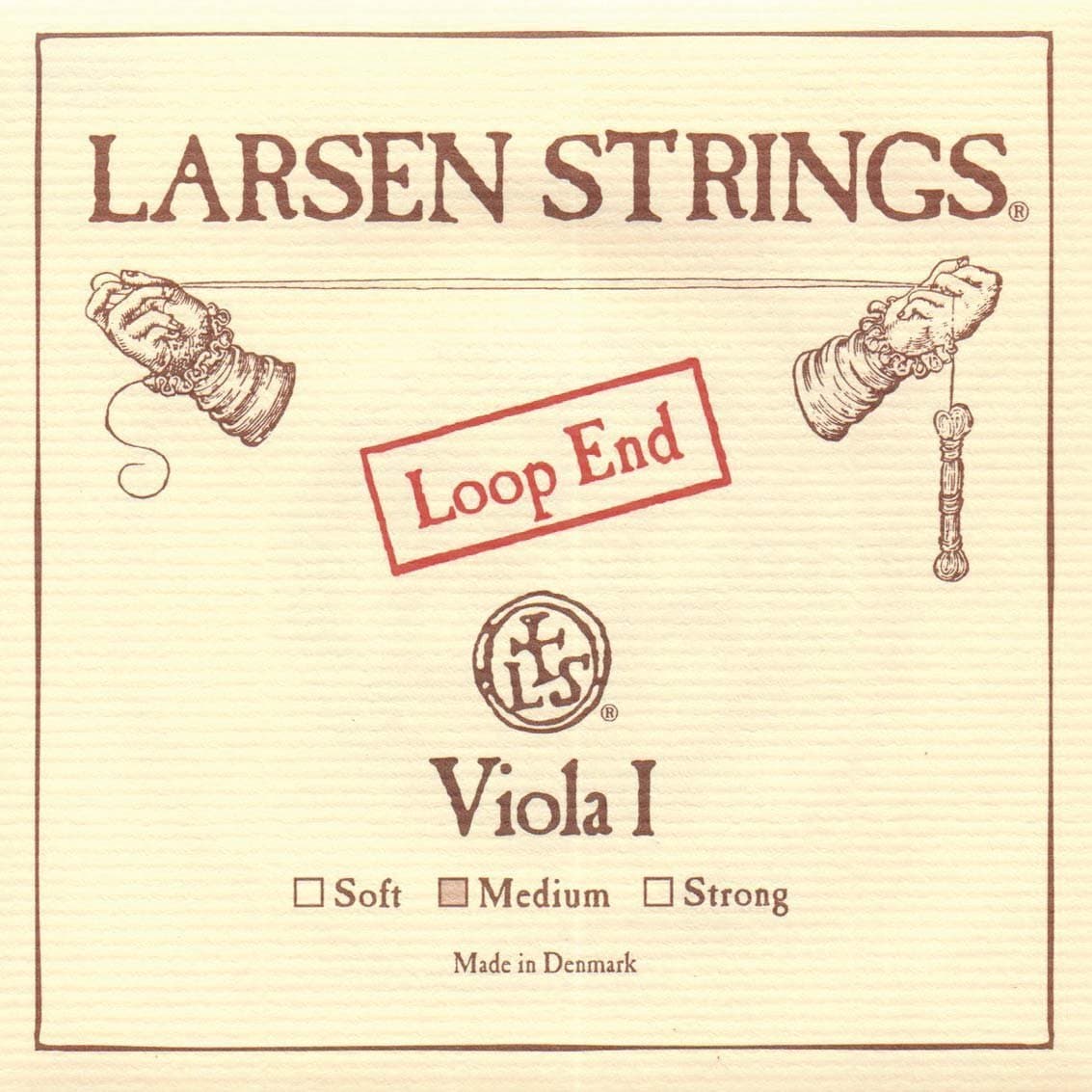 Larsen up to 16.5" Viola A String Medium Aluminum/Steel Loop