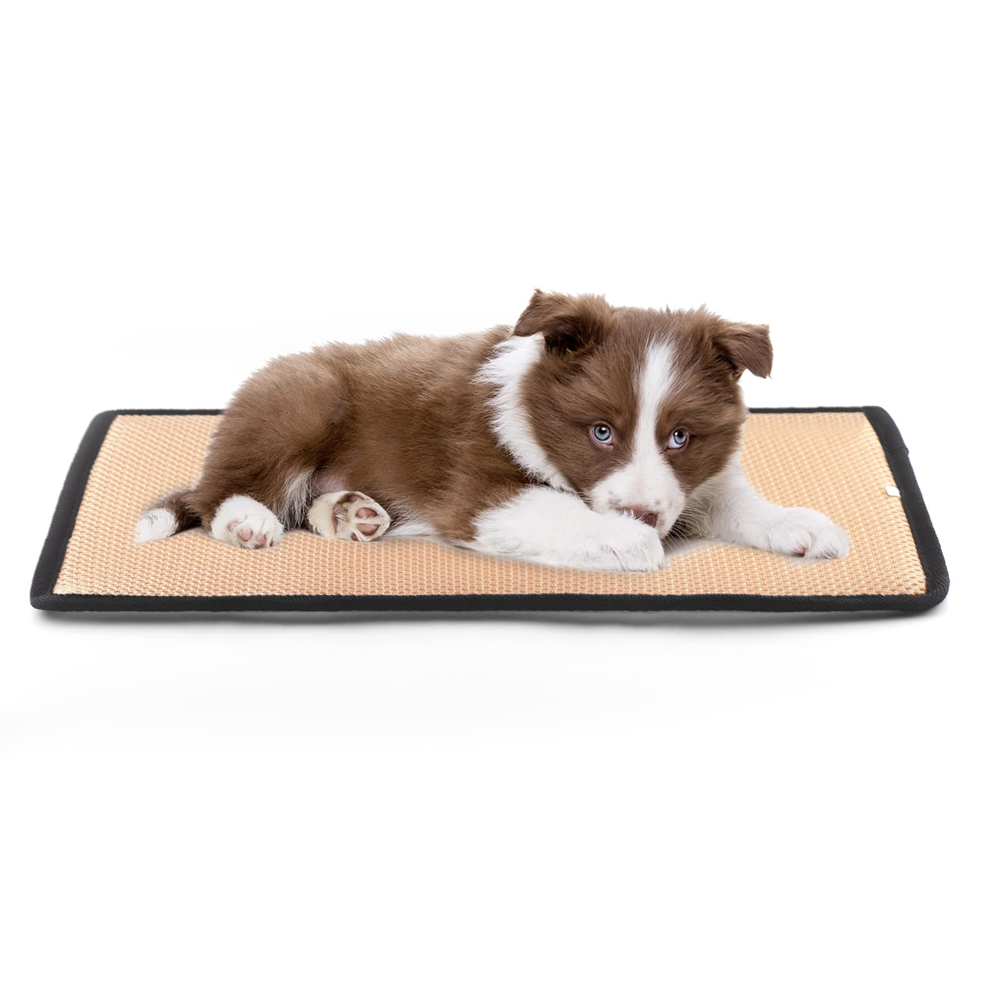 Cooling Mat for Dog Crate Mat, Pet Create Pad, Soft Dog Bed, Anit Bedsore Pet Create Mat for Large Dog Sleeping Outdoor Dog Bed, Breathable Pet Cooling Medical Pad for Dog and Cat (M)