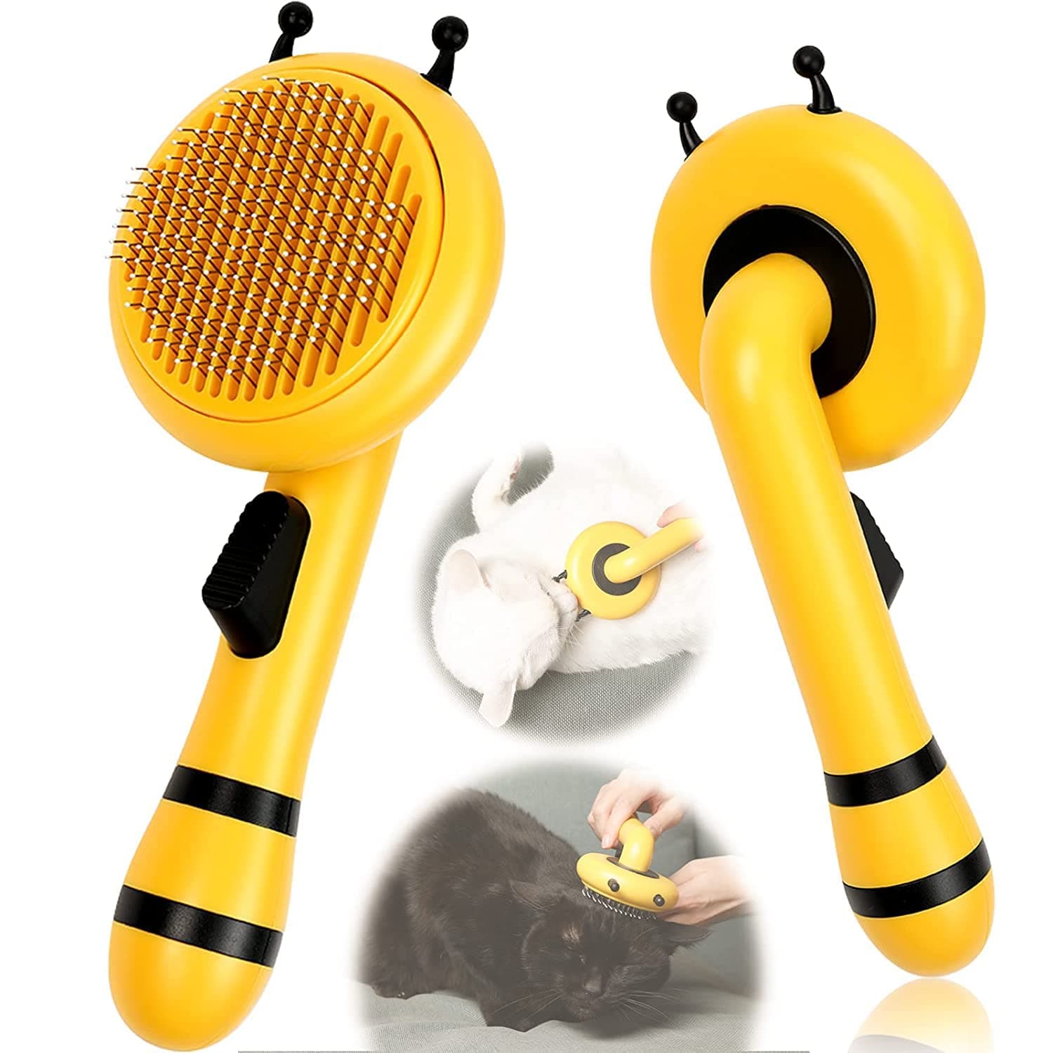 Bee Cat Grooming Brush