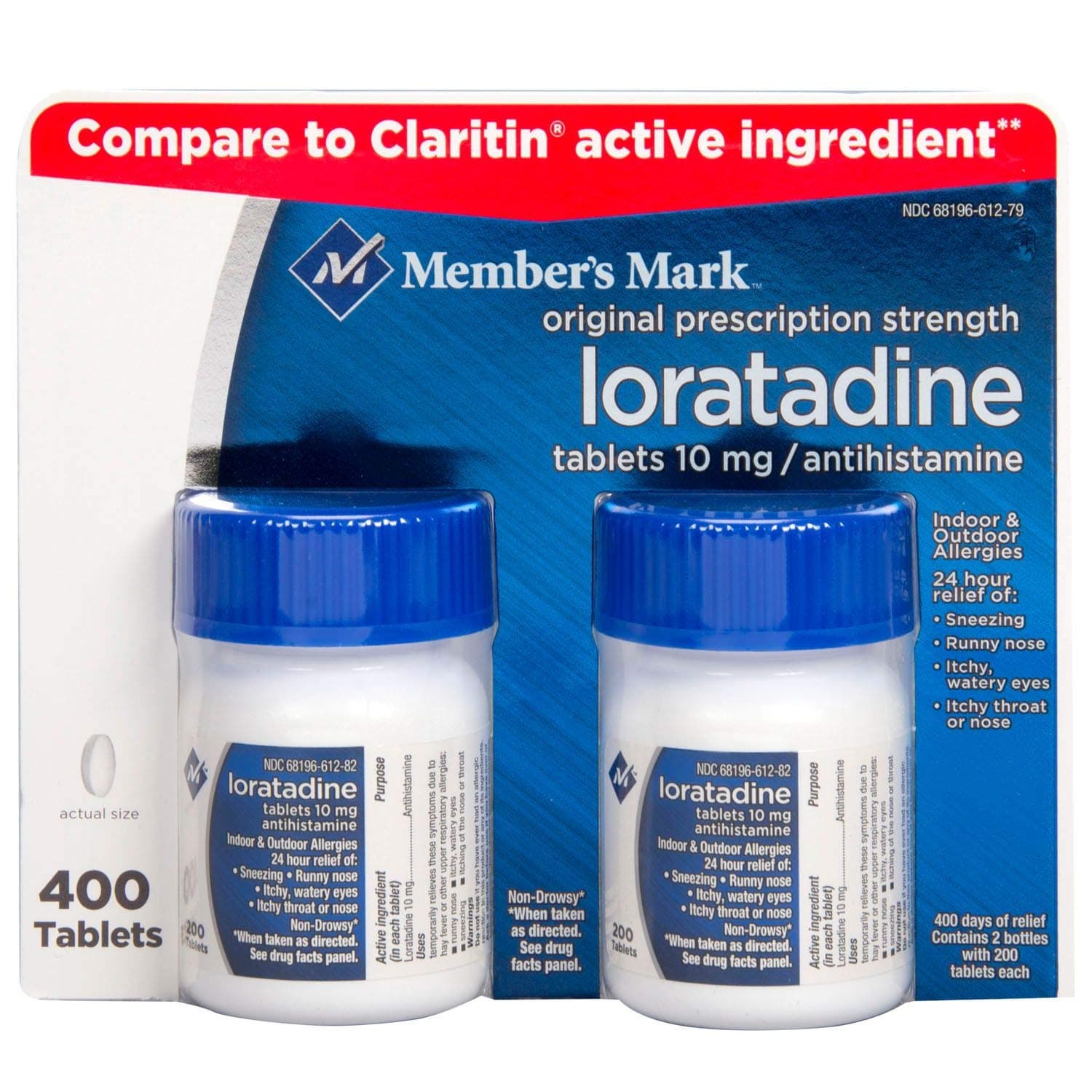 Members Mark Member'S Mark 10 Mg Loratadine