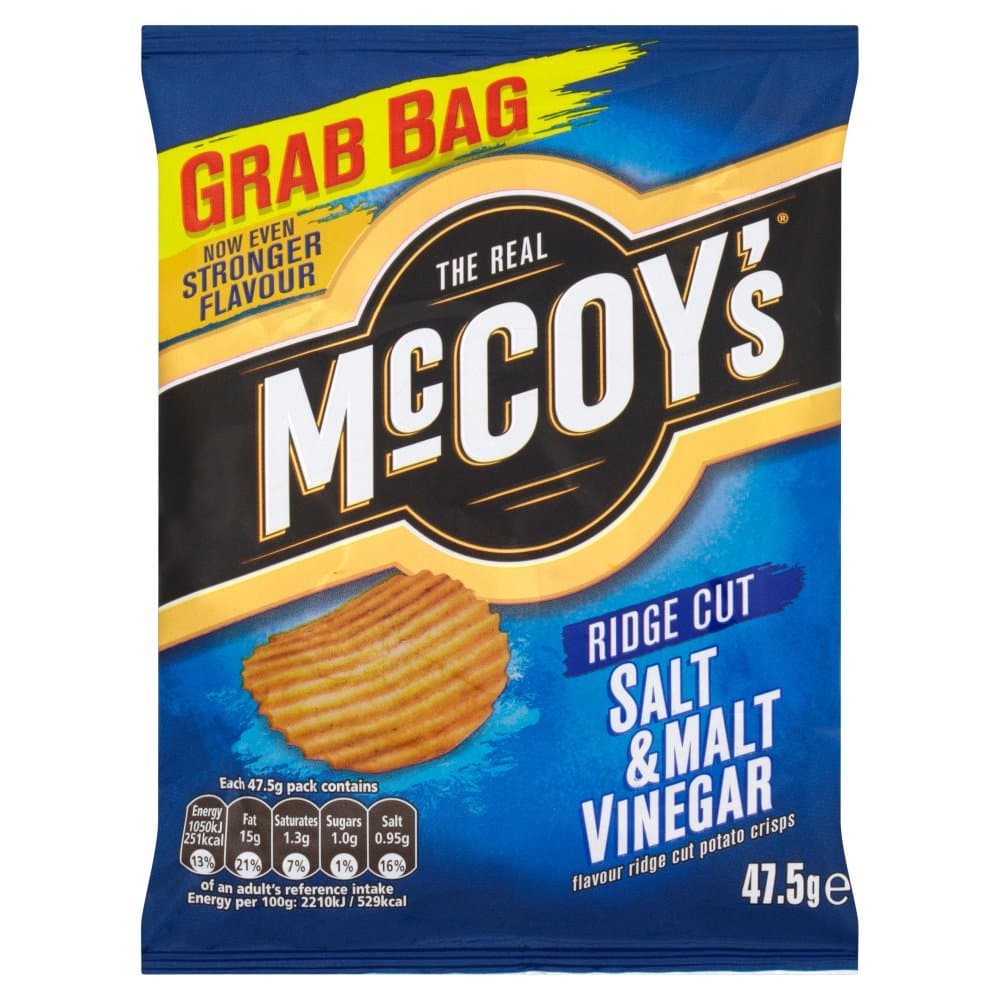 (30 Pack) Mccoys Salt & Malt Vinegar - Std