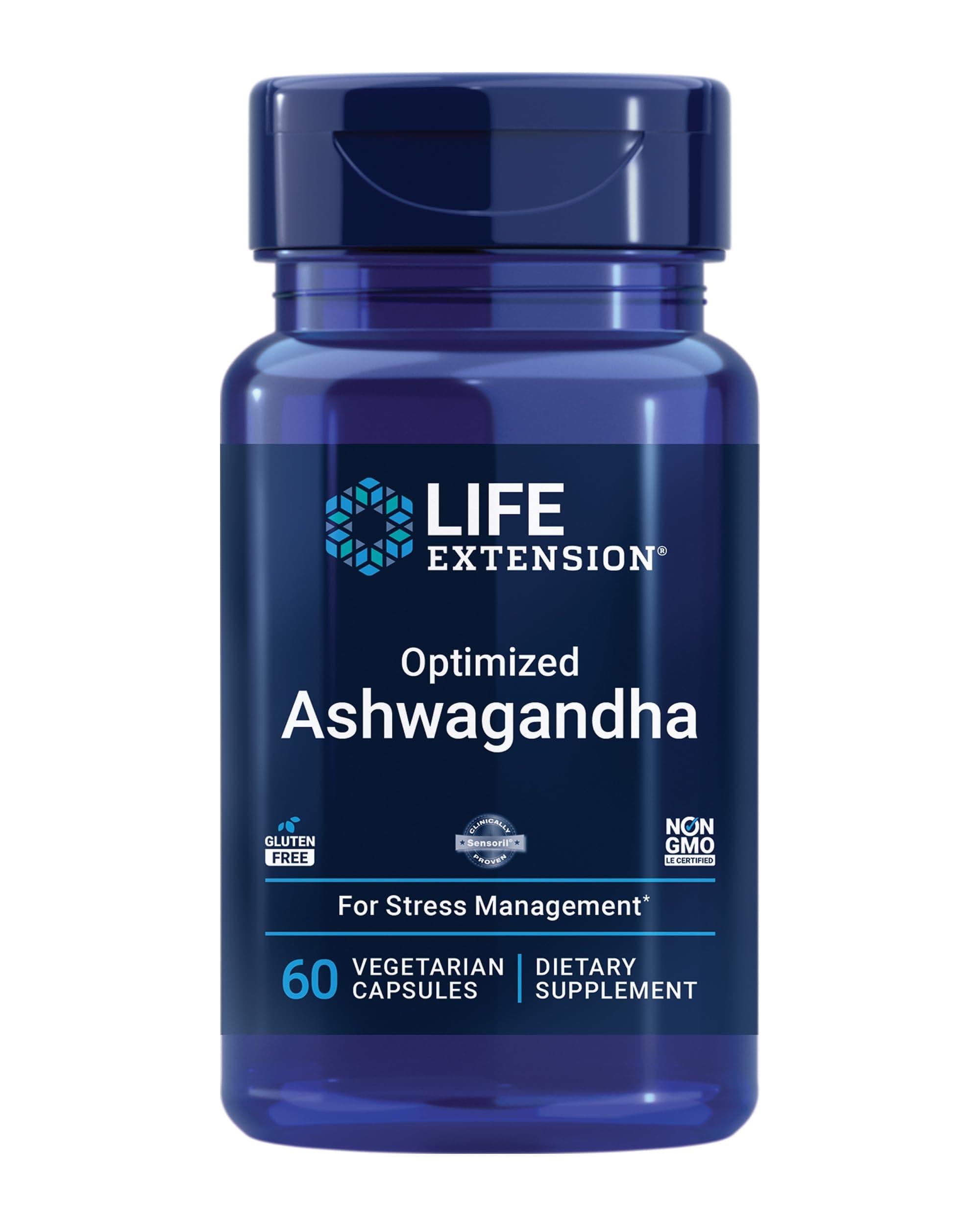 Optimized Ashwagandha Extract, 60 Veggie Caps