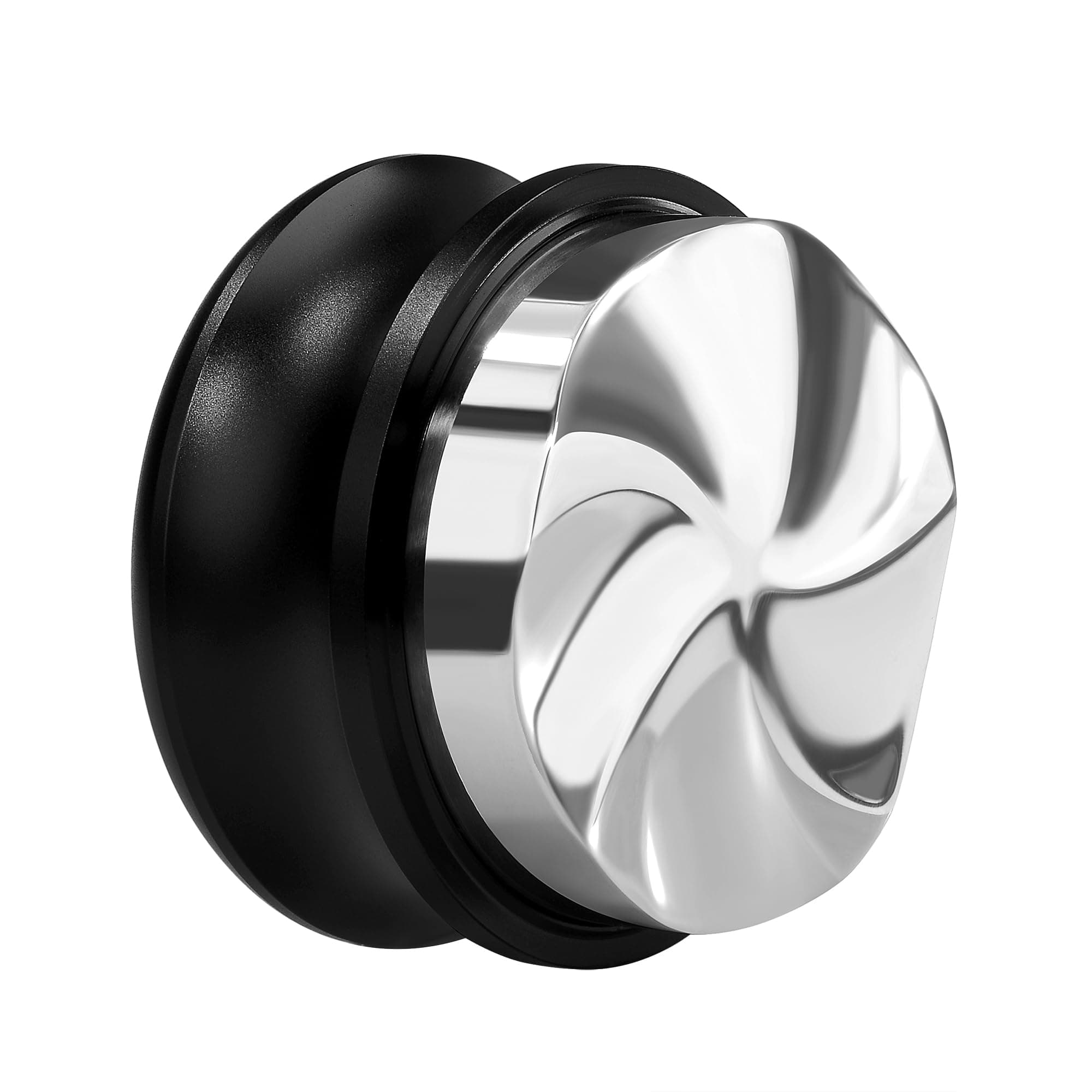 Normcore 51mm Gravity Distribution Tool, Gravity Adaptive Espresso Distributor, Espresso Coffee Leveler Tool for 51mm Delonghi Portafilter, 304 Stainless Steel 5 Blade base