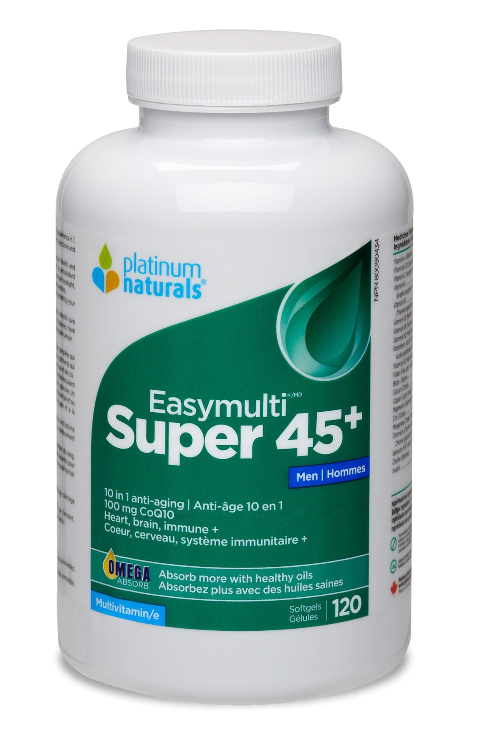 PLATINUM Super Easymulti 45+ For Men ( 120 sgelsl)