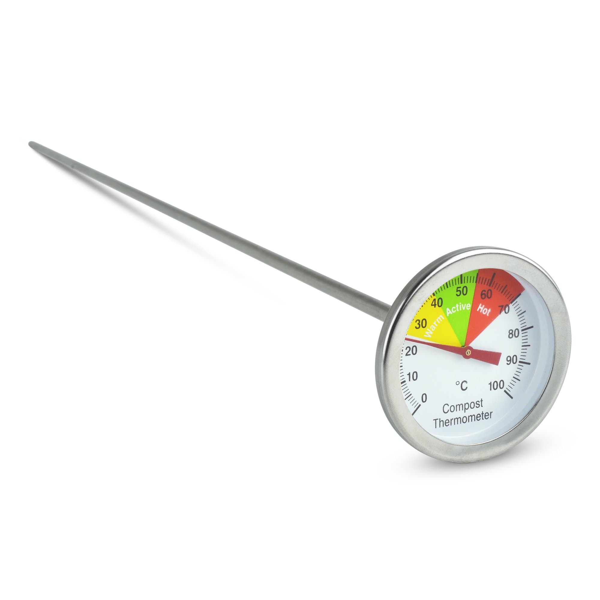 Ltd Stainless steel compost thermometer - 50mm dial
