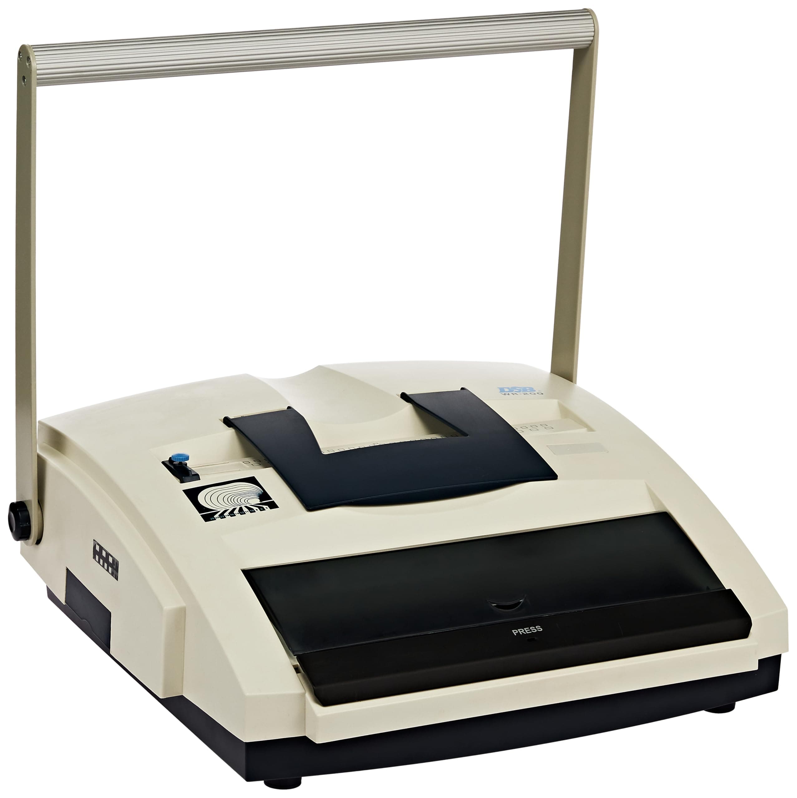 Dsb Wr-200 A4 Manual Wire Multifunctional Binding Machine, Micro-Adjust Wire Closer With The Binding Capacity Up To 250 Sheets