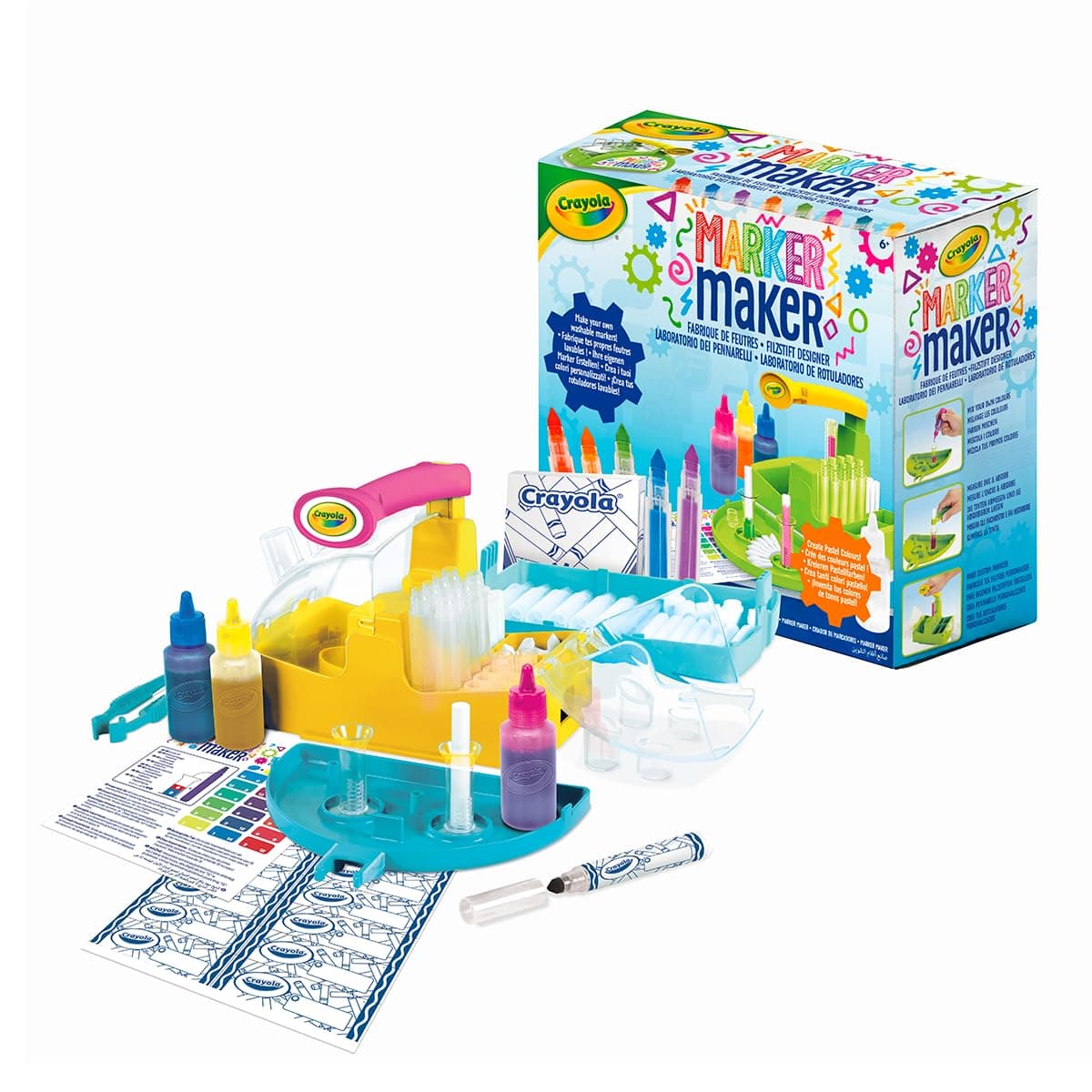 Marker Maker, Felt-tip Pen Laboratory, Create Your Own Markers and Colors, Creative Activity and Gift for Children, Ages 6+, 25-5960