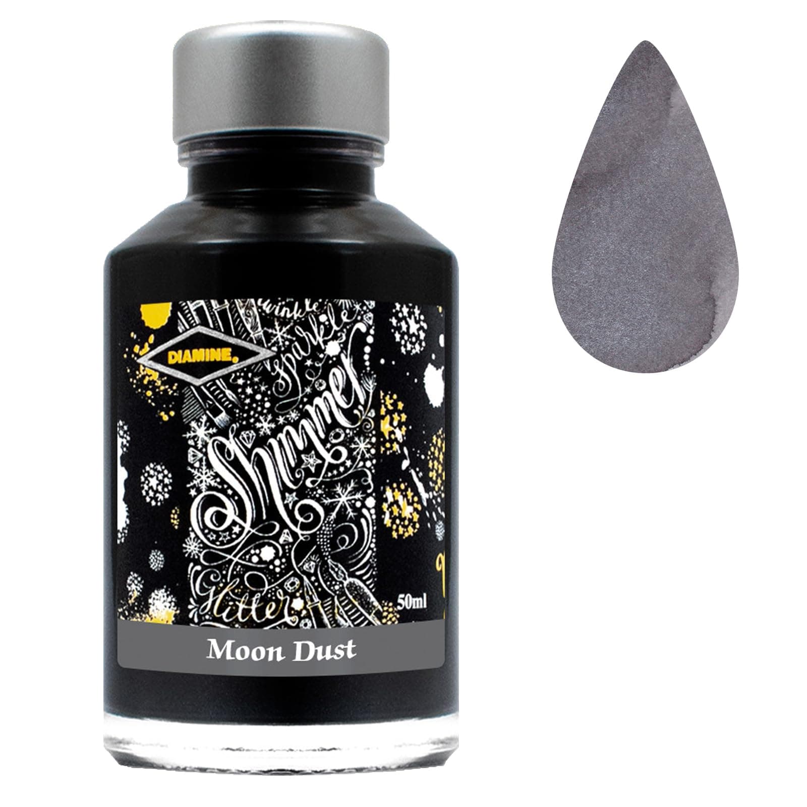 Diamine 50ml Shimmer ink Moon Dust