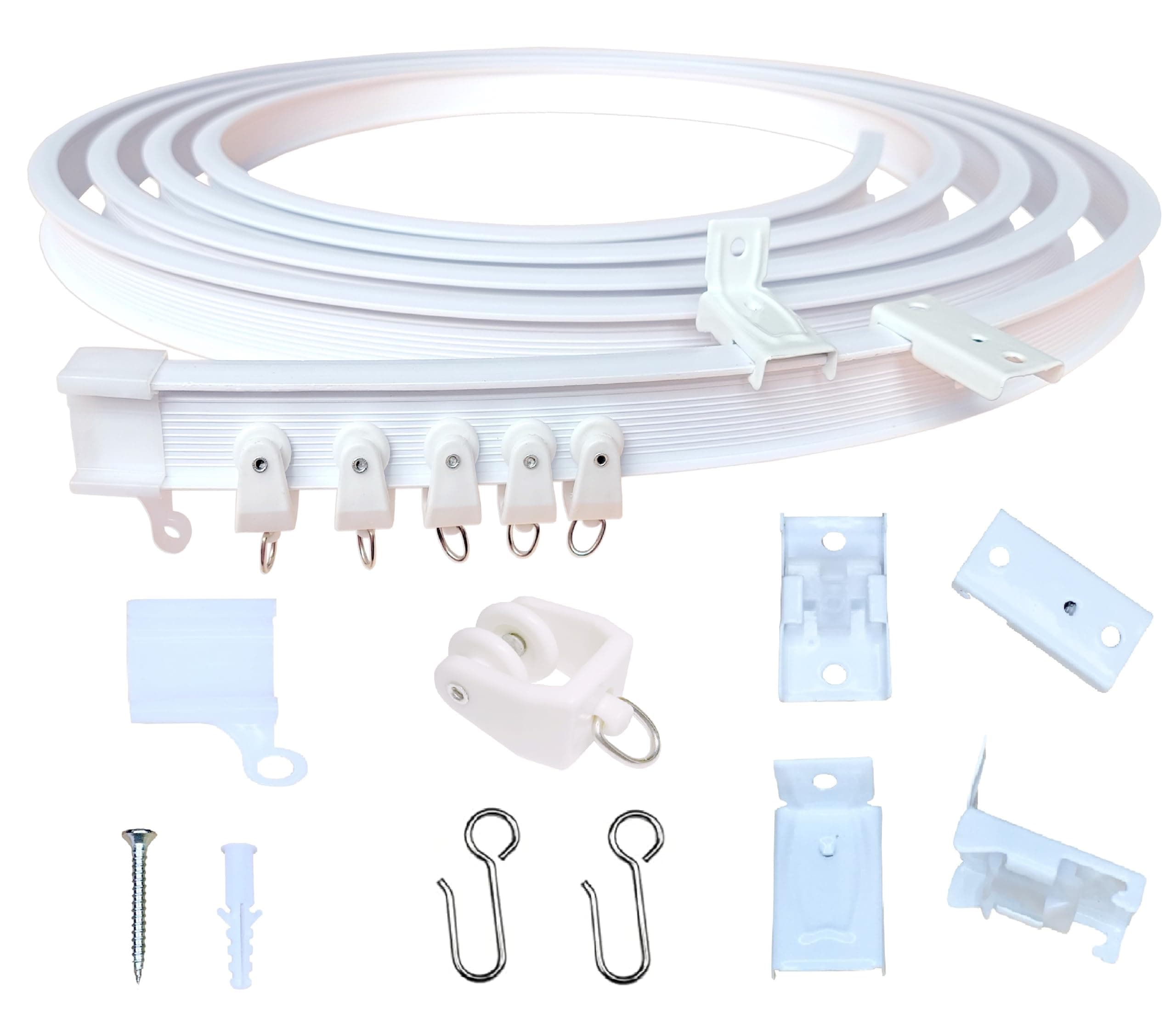 5m curtain track set