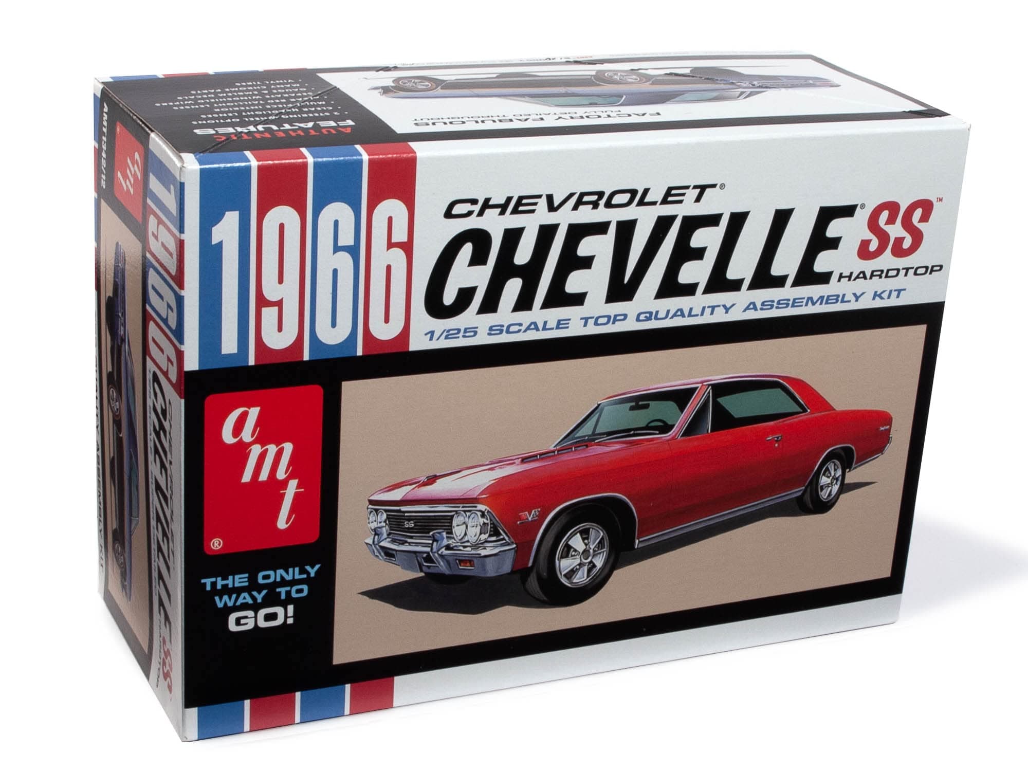 1966 Chevy Chevelle SS 1:25 Scale Model Kit