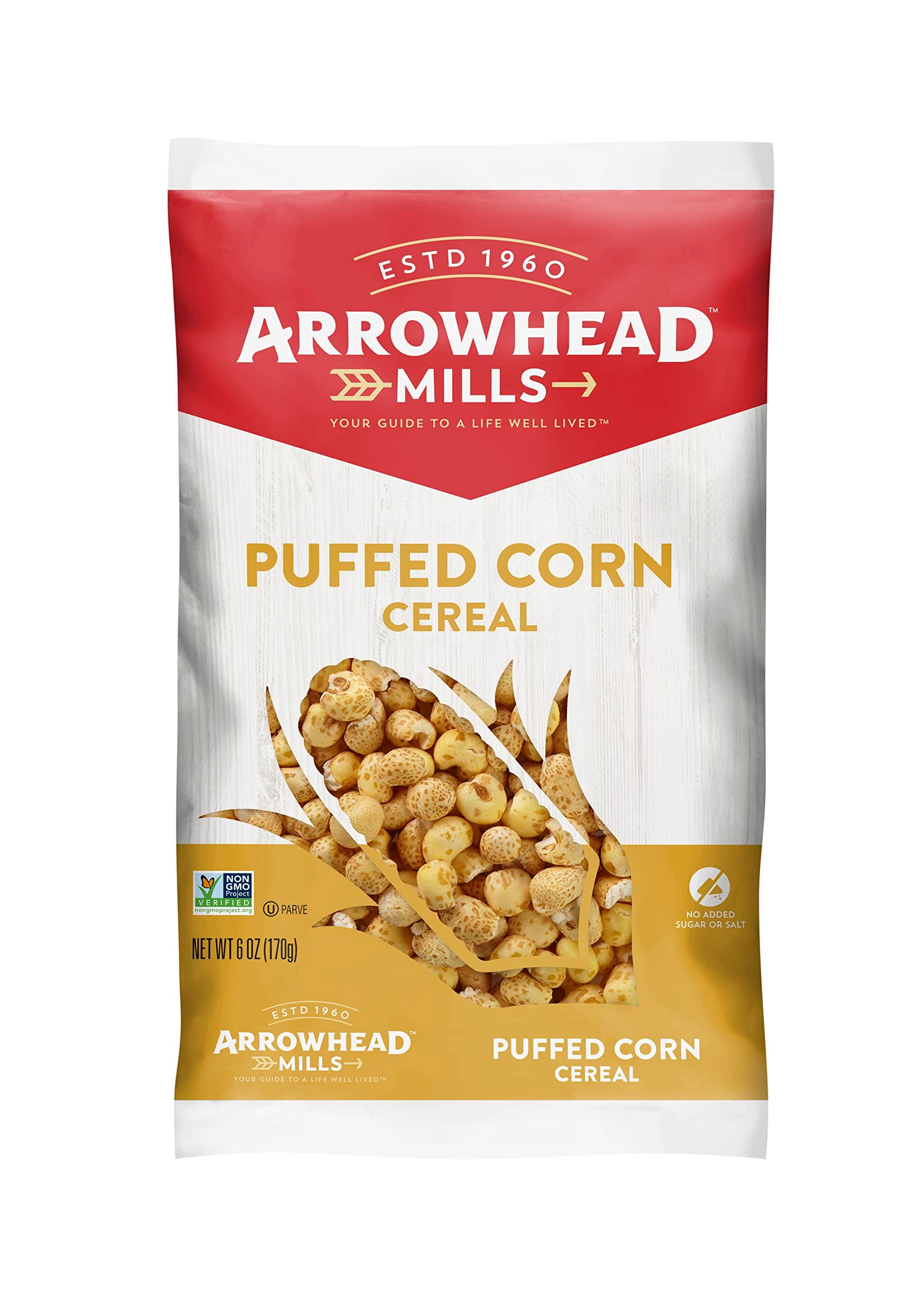 Arrowhead Mills Puffed Corn Cereal - 6 oz