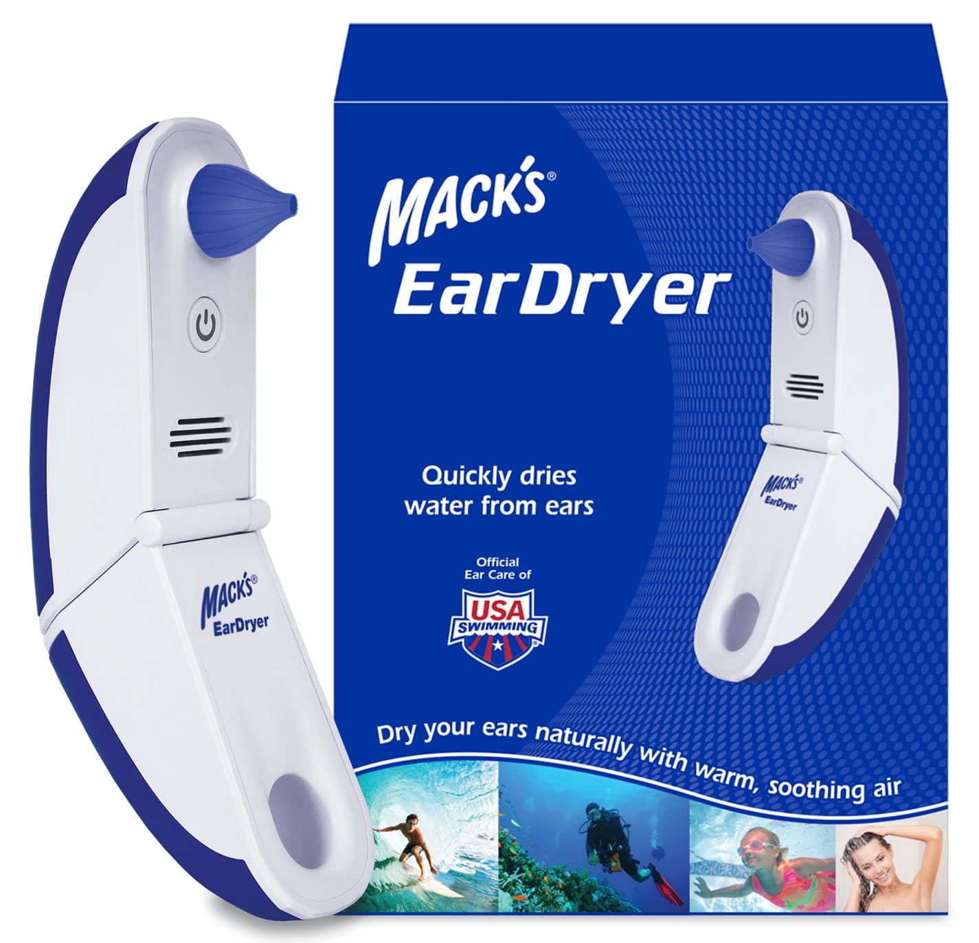 EarDryer Warm Air Ear Canal Moisture Drying Device