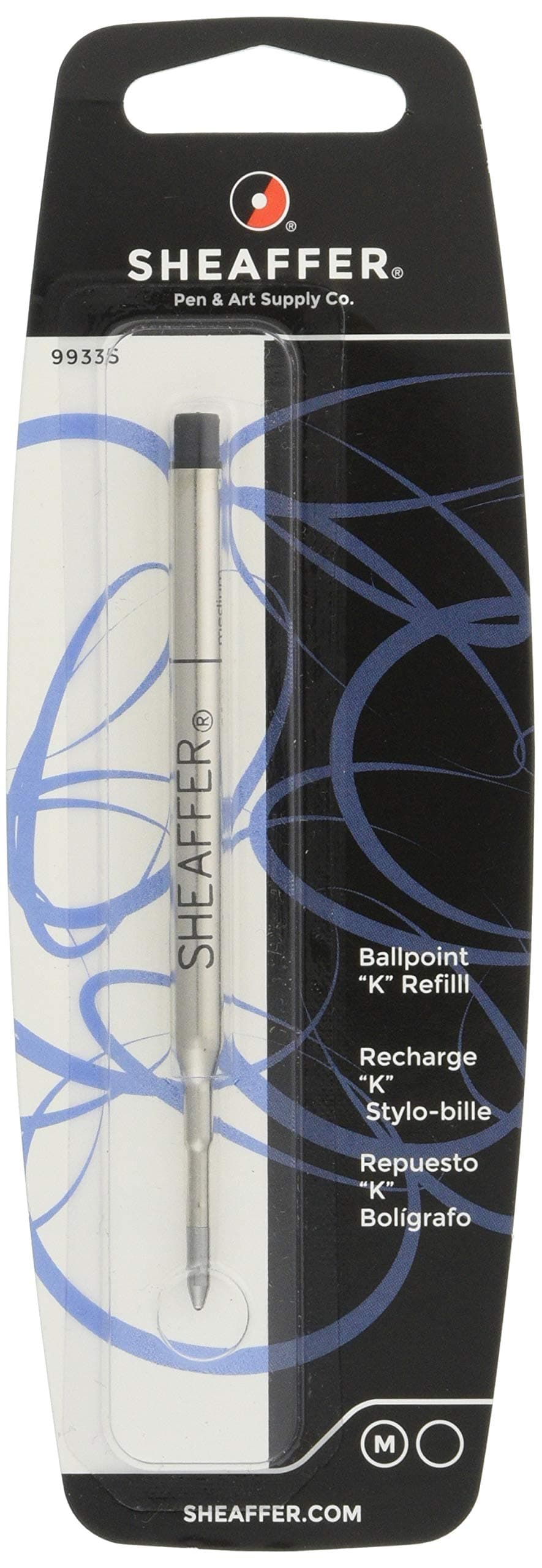 Sheaffer SHF99335 Ballpoint Pen Refill and Medium Point - Black