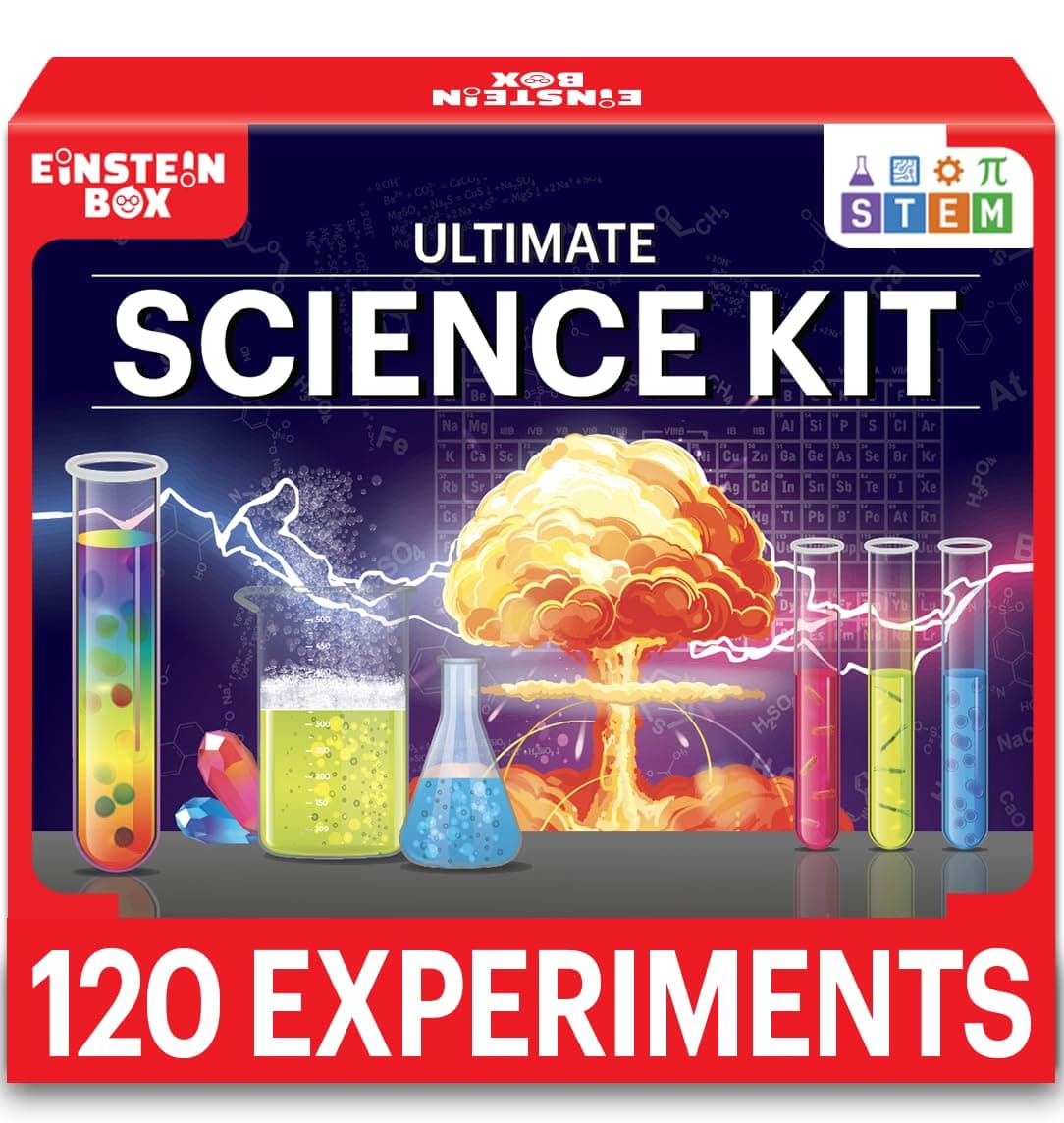 Ultimate Science Experiment Kit for Boys & Girls Ages 7-14 | Birthday Gifts Ideas for Kids | STEM Learning Educational Toys & STEM Toys for Boys 7-14 Years | Experiment Kit