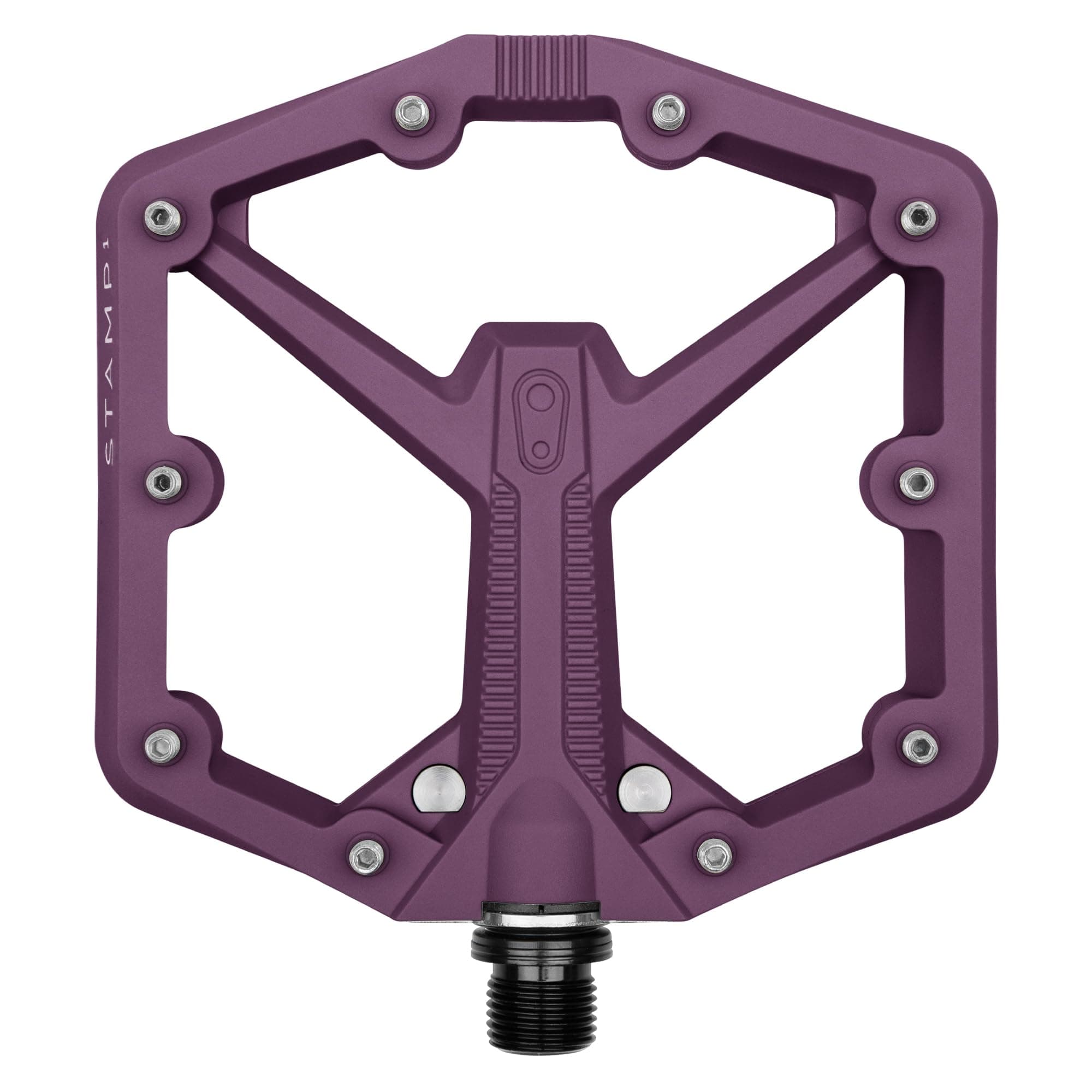 Stamp Flat MTB Pedals - Size-Specific, Lightweight, Versatile, Durable Bike Pedals