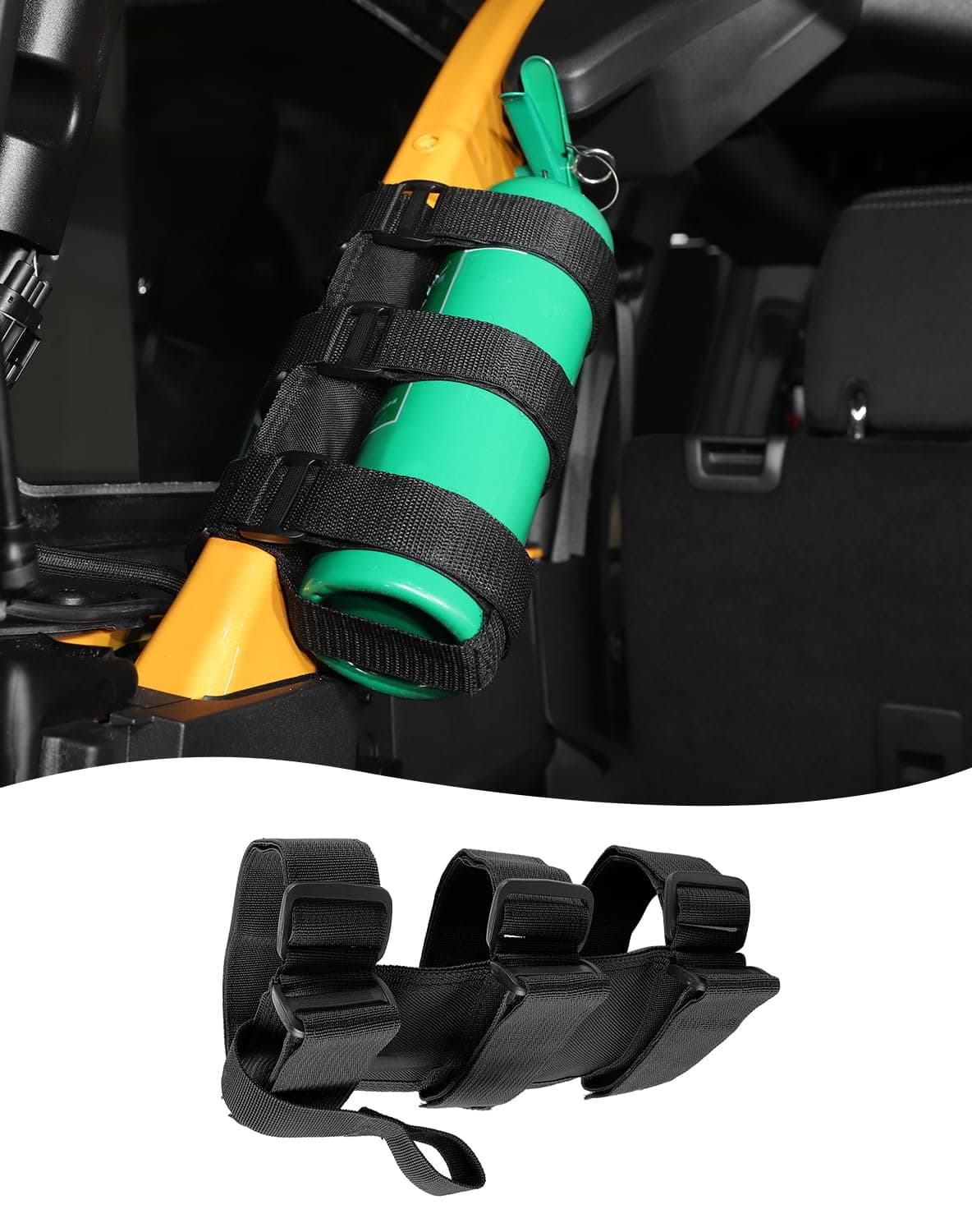 Jeep Wrangler TJ JK JL Fire Extinguisher Holder