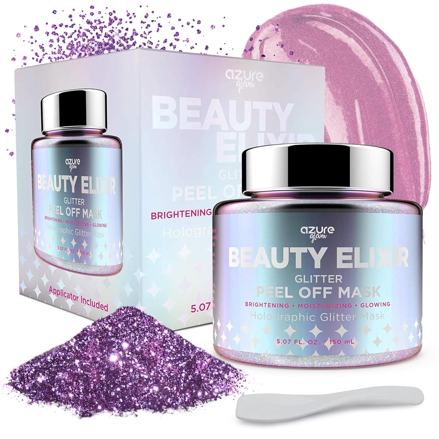 Beauty Elixir Holographic Peel Off Moisturizing Face Mask