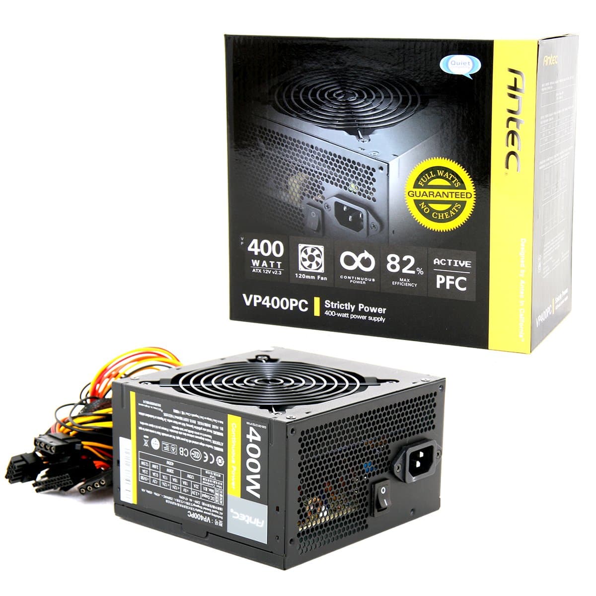 AntecVP400PC 400 W Power Supply Unit - Black