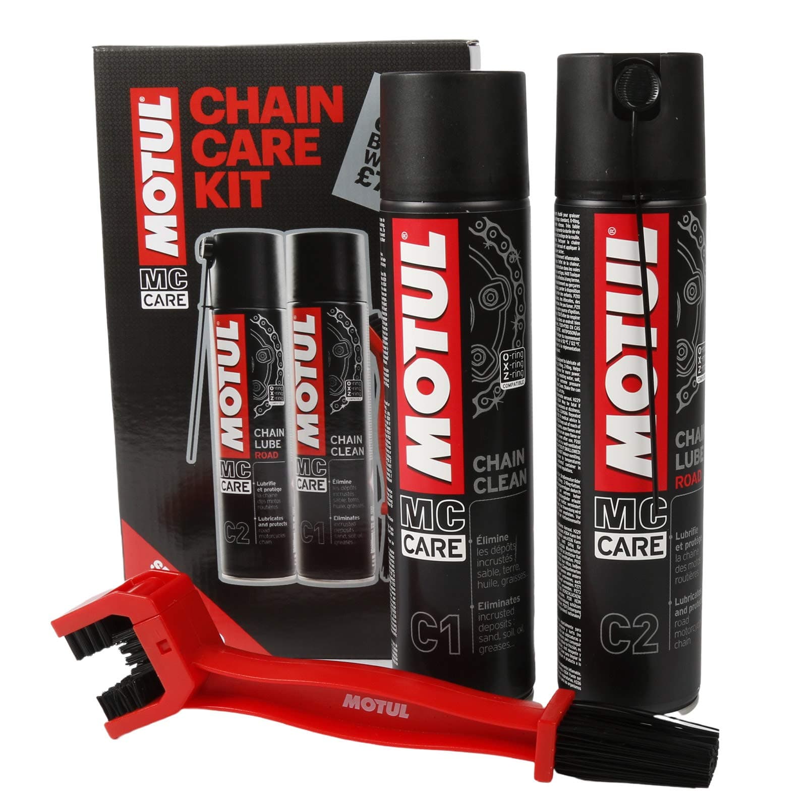 Motul Motorcycle Chain Care Kit