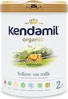 Kendamil Organic Follow On Milk Powder For 6-12 Months Infant| Stage 2 (800g) | British Made, Organic Whole Milk Formula Powder – with HMOs, No Palm Oil, No Fish Oil, No SOYA, No GMOs