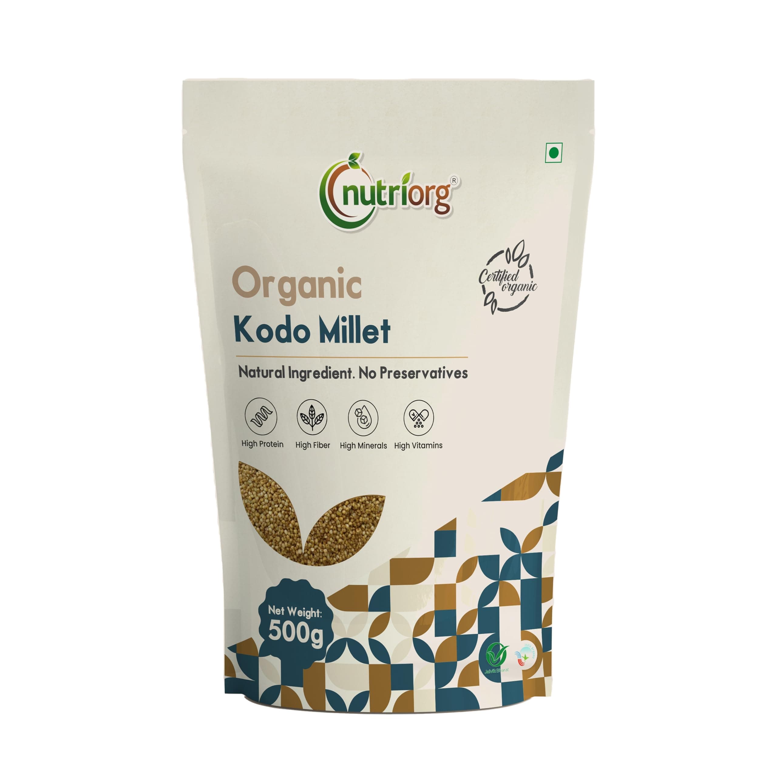 Nutriorg Organic Kodo Millet 500 g
