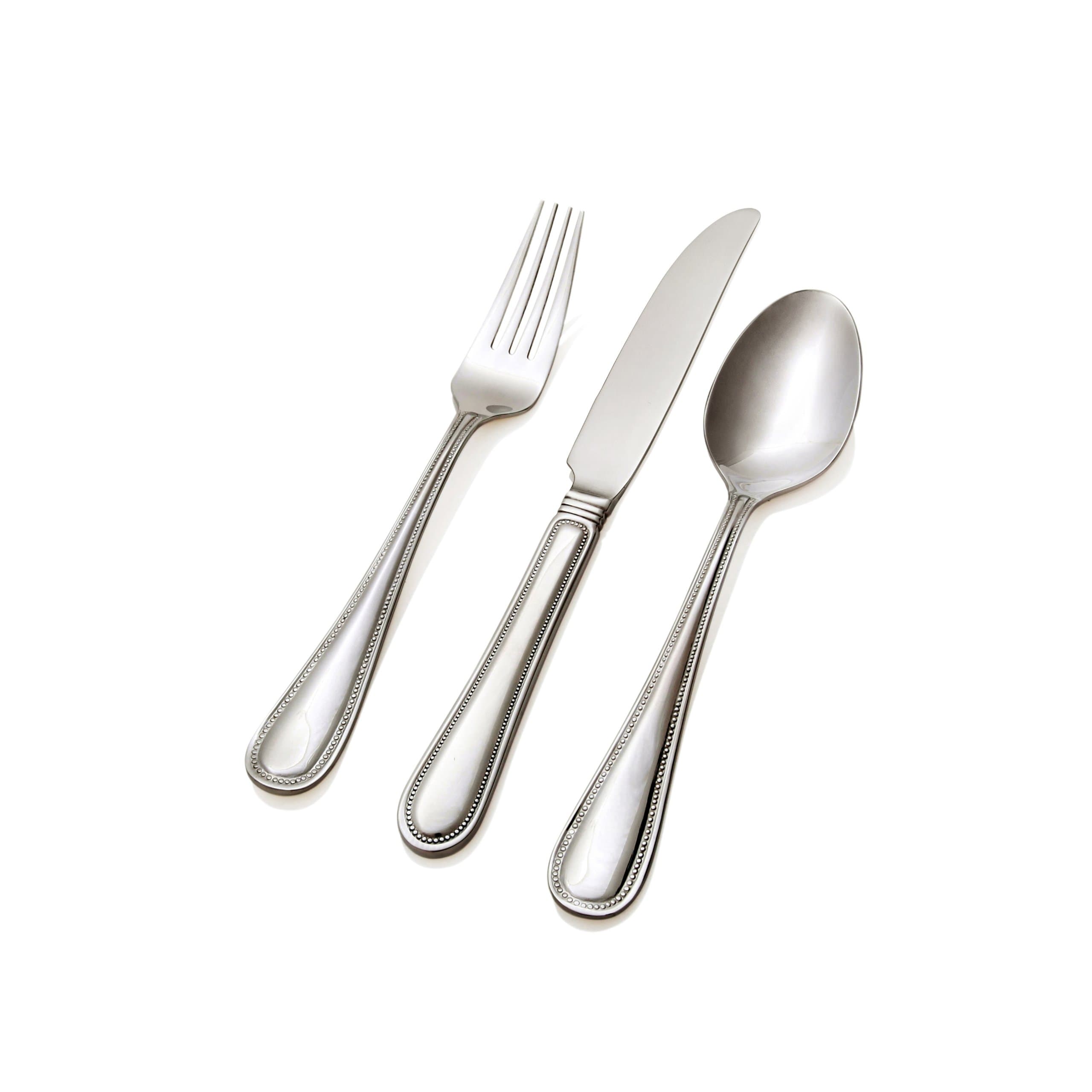 Hampton ForgeSilversmiths Alba Mirror 20-Piece Flatware Set, 223Z0202NS