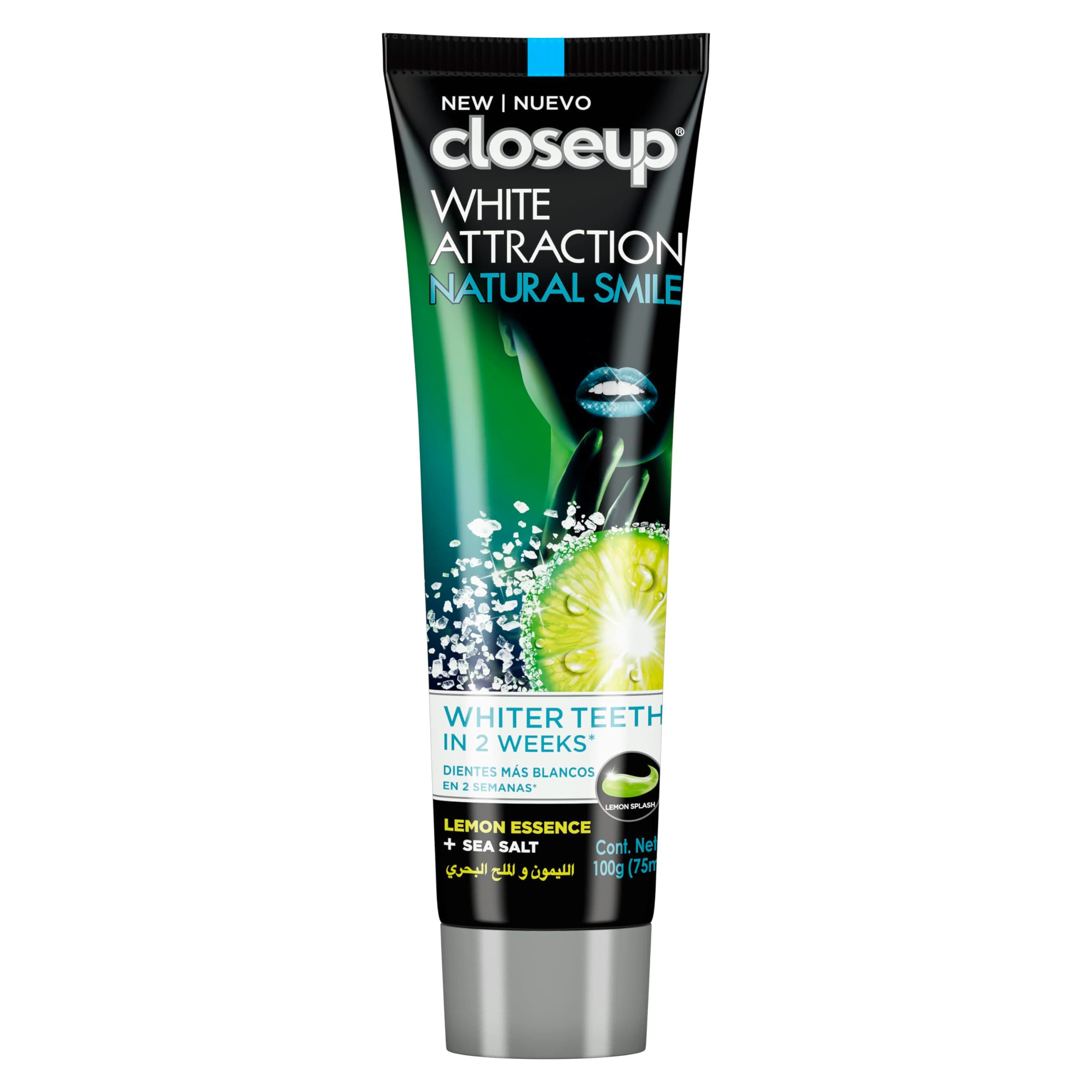 Close Up White Attraction Toothpaste Lemon & Sea Salt 75ml