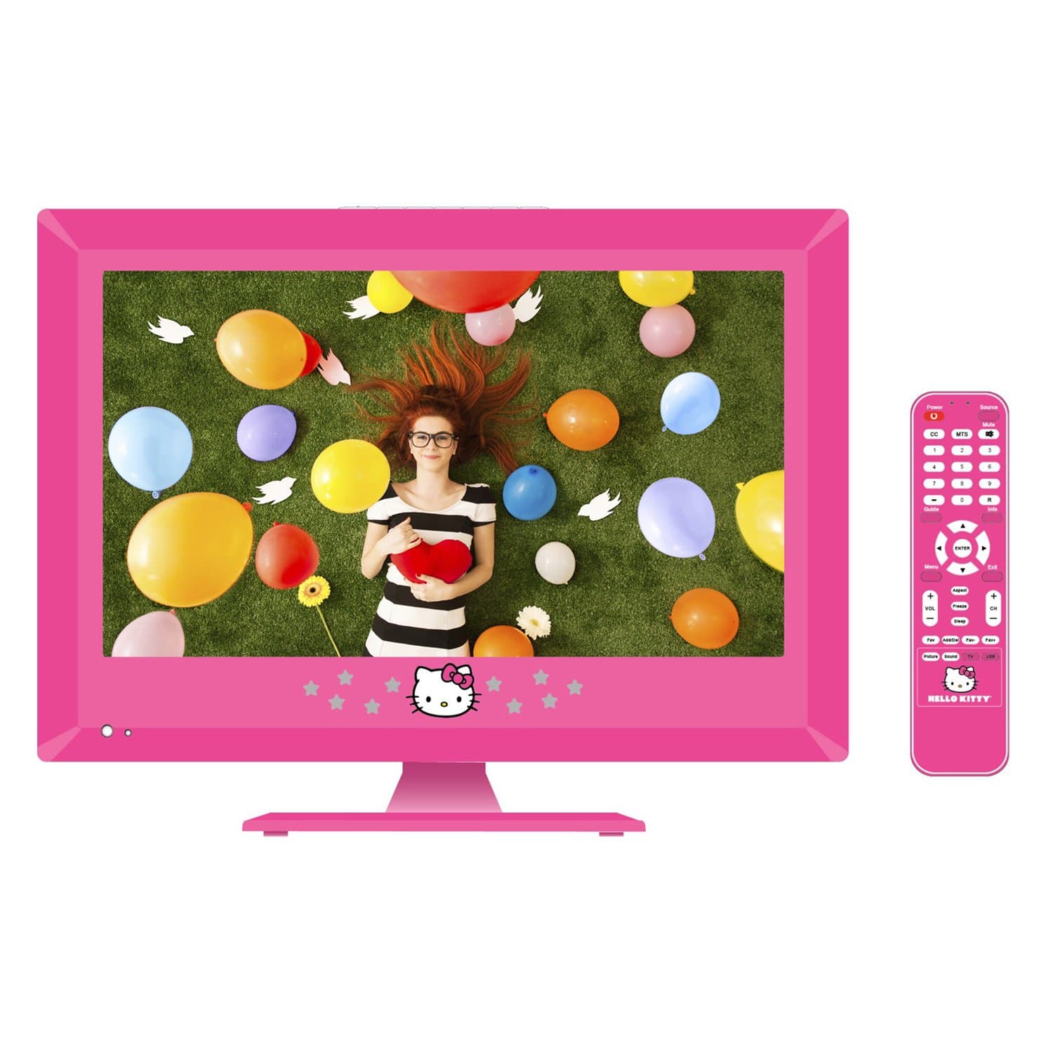 Hello Kitty 15" LED Television with Remote Control