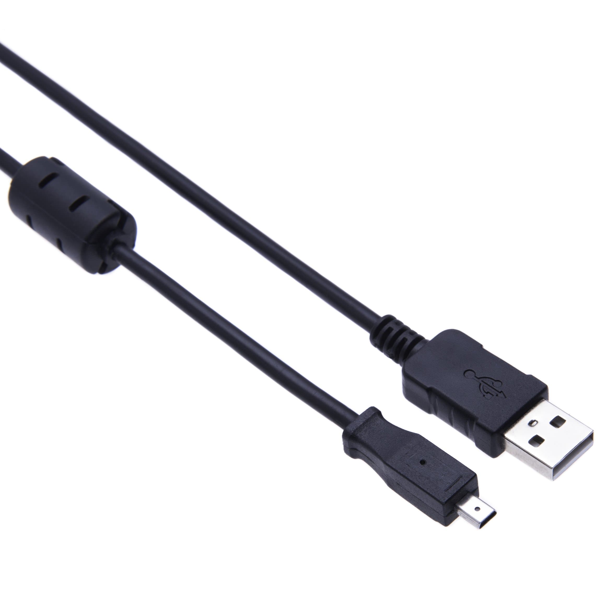USB Cable Lead Compatible with Kodak ONE 4 & 6 MP, M320, M340, M341, M380, M381, M420, M753, M763, M853, M863, M893 is, M1063, MD1063, MX1063, M1073 IS (Picture Transfer/Charging)