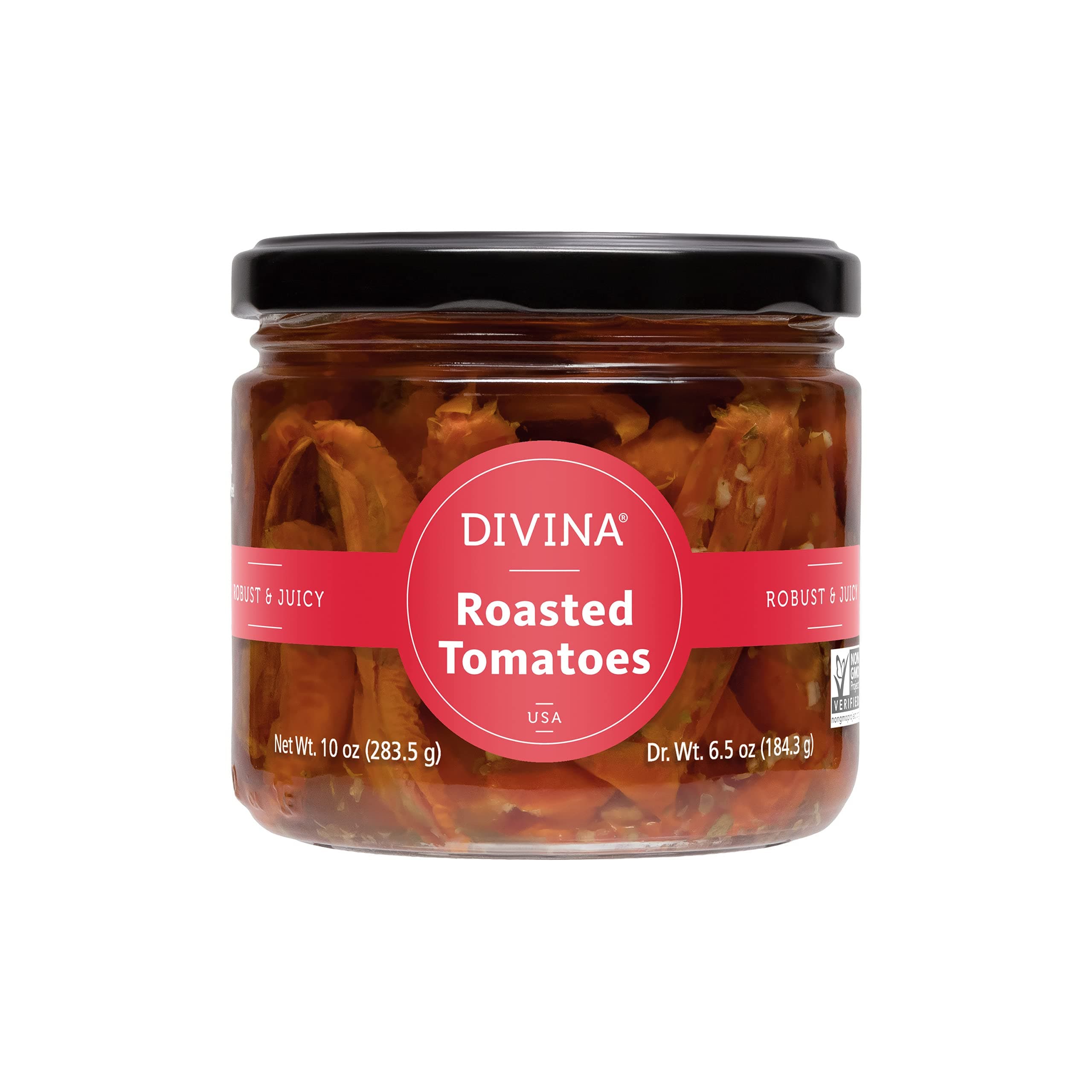 DIVINA Roasted Red Tomatoes, 10 Ounce