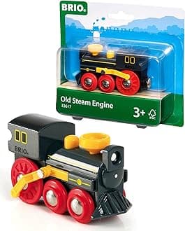 World Classic Steam Train Engine - Toys for Kids Age 3 Years Up - Add On Railway Accessory