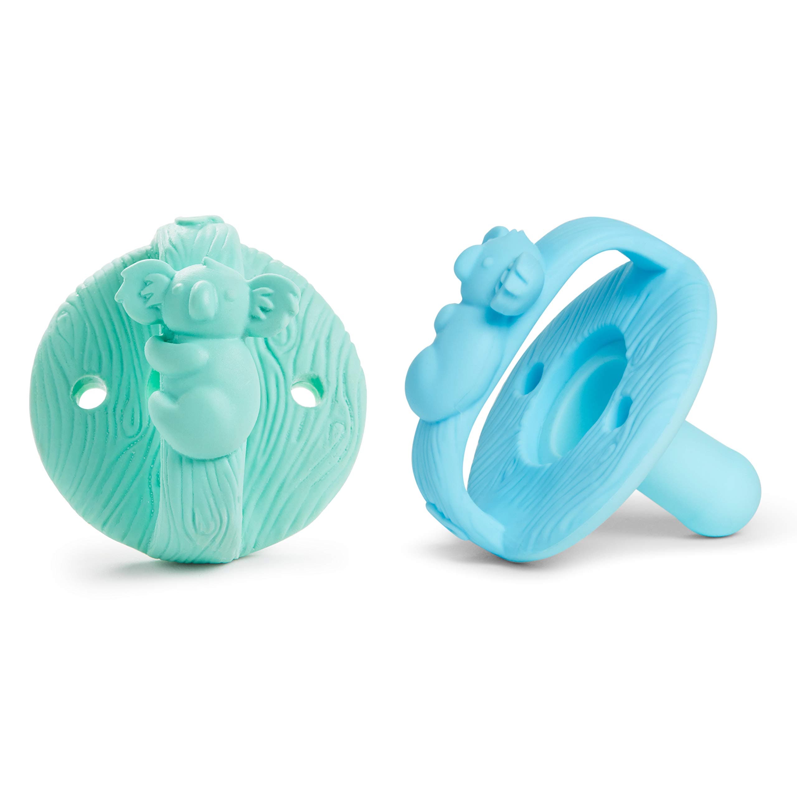Munchkin WildLove Koala Sili-Soothe & Teether Silicone Soother & Teether-2 Pack