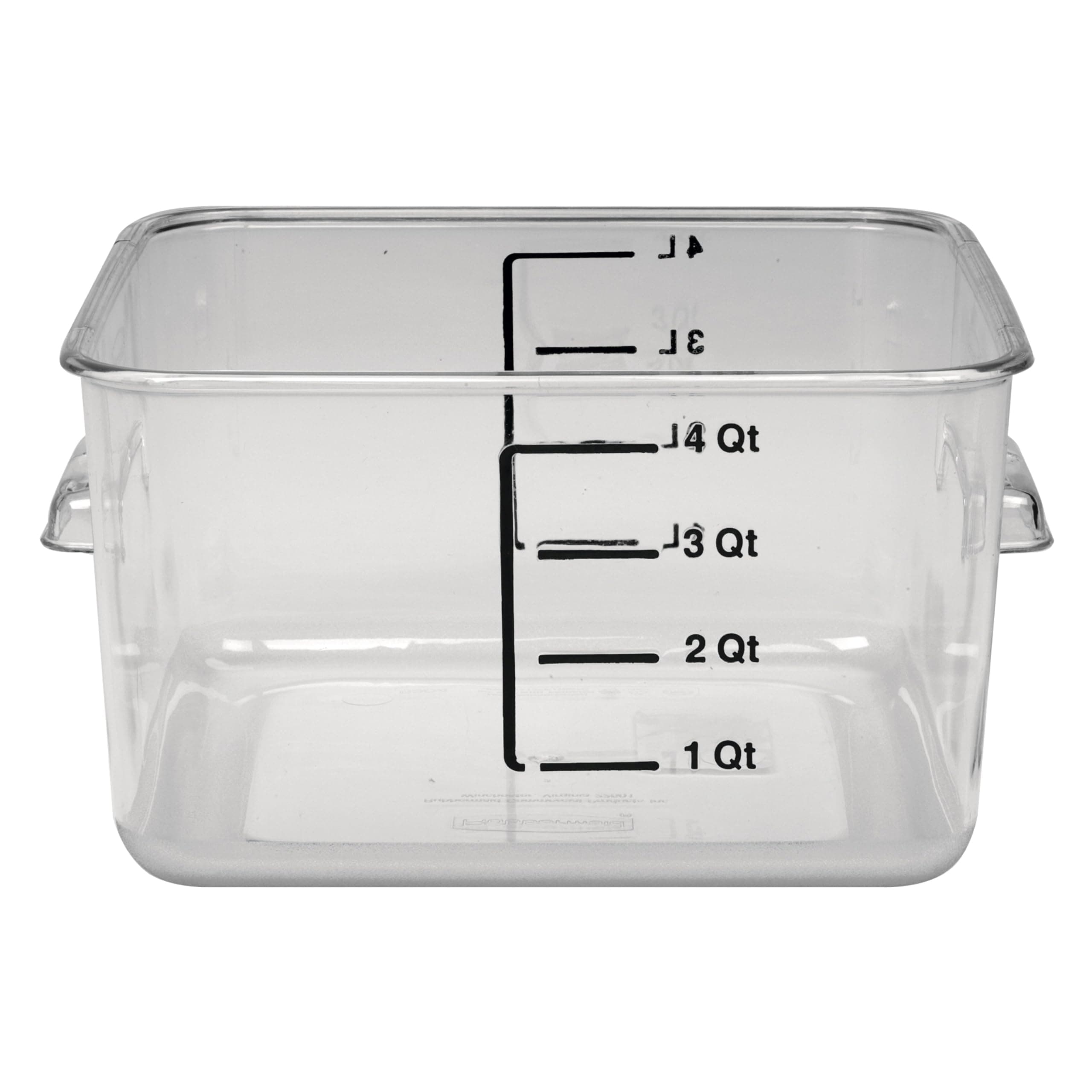 3.8 Litre Space Saving Container - Clear